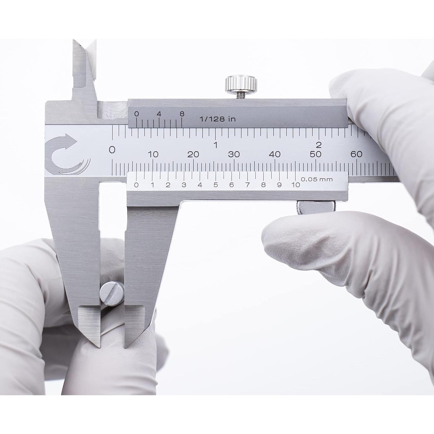 Calibrador Vernier Clockwise Tools DVLR-0605 0-150 mm Acero Inoxidable