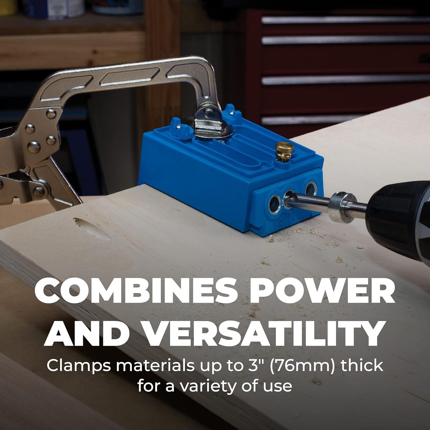 Abrazadera de Proyecto Kreg KHC3 Ajustable 76 mm Ergonómica