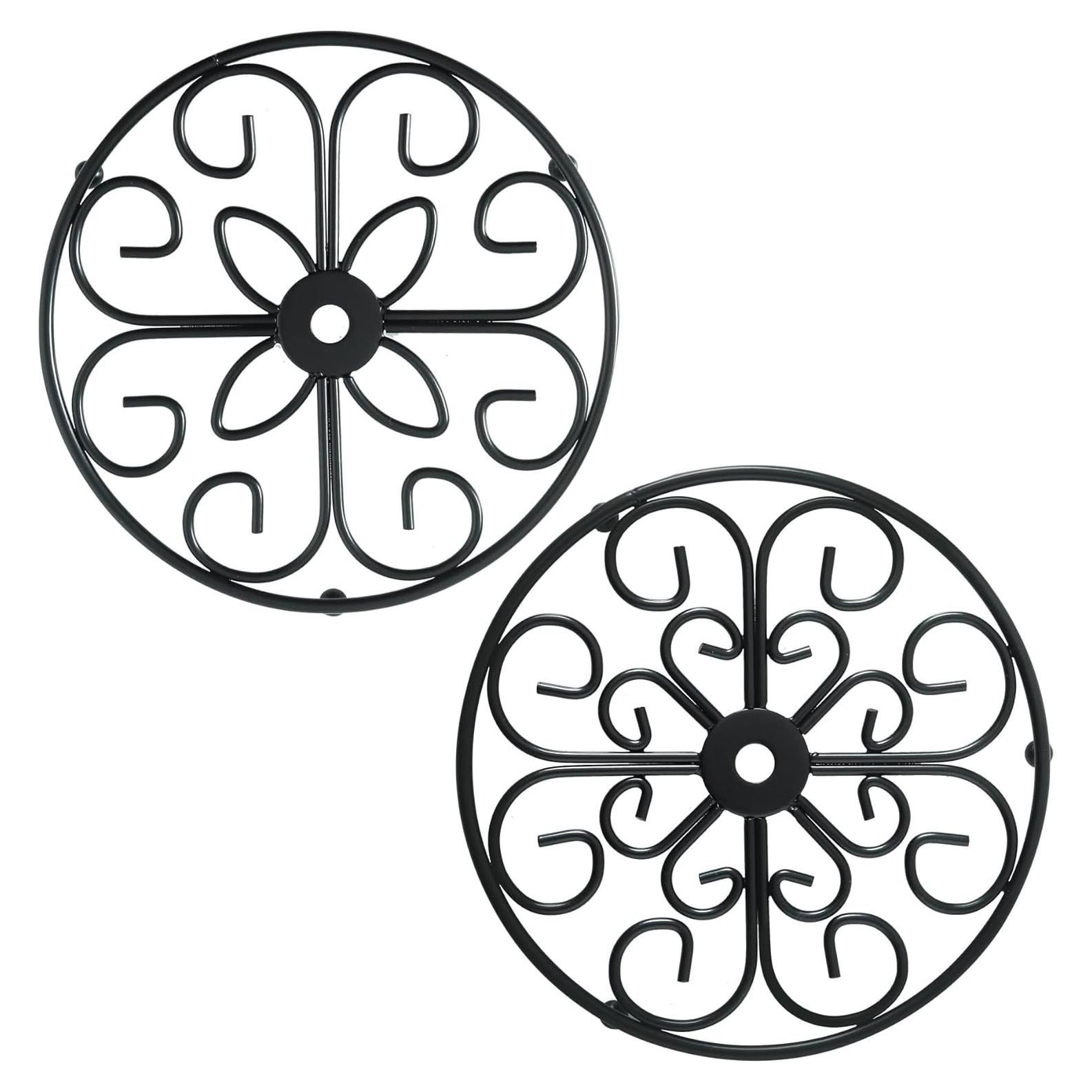 Trivete de Hierro TEAKISS Redondo 21 cm - Set de 2