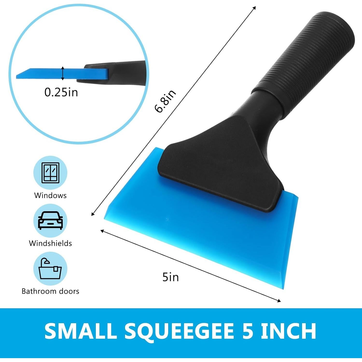 Limpiaparabrisas de Goma Baderke 2 Pack 17.8 cm Antideslizante