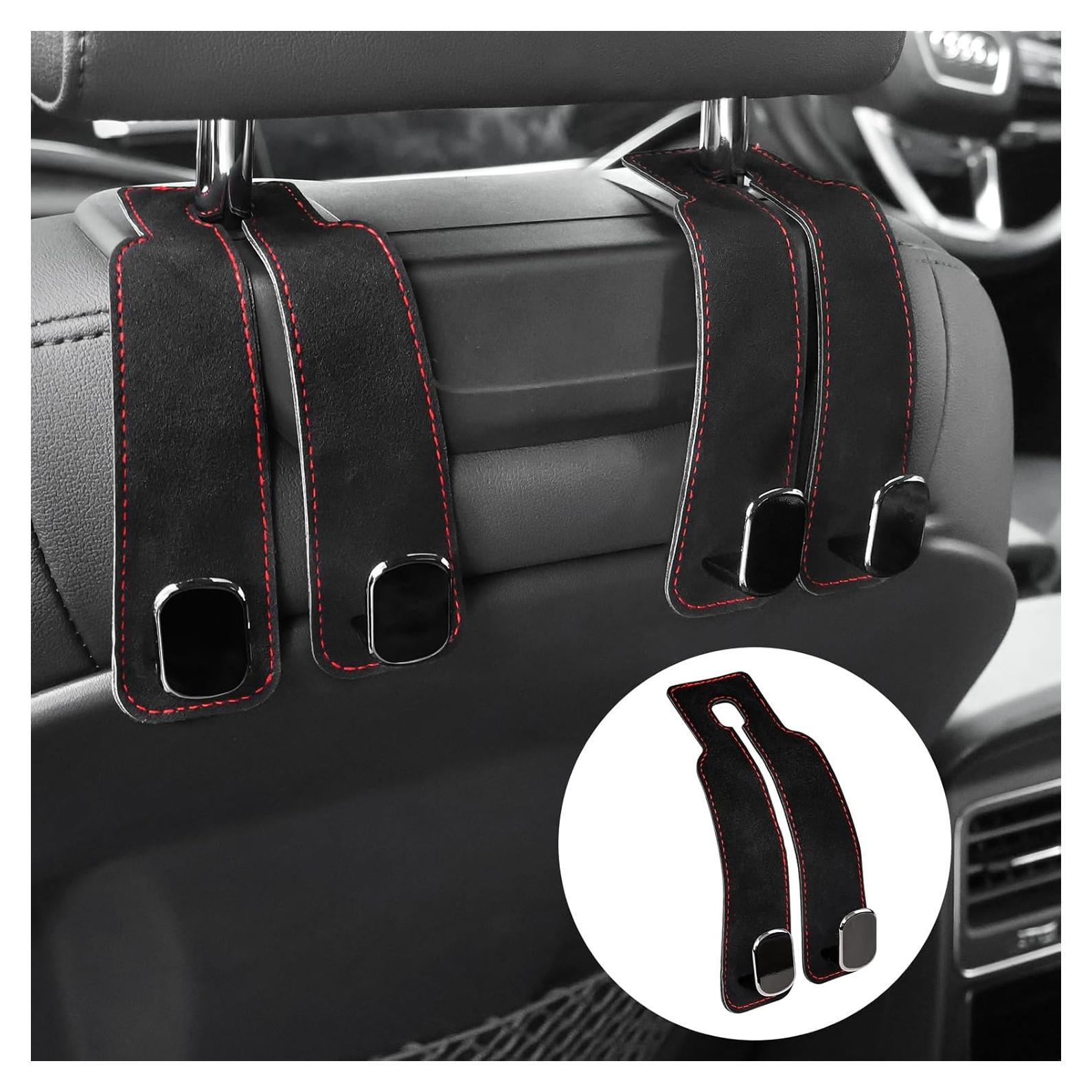 Ganchos para reposacabezas TXROMTZ - Soporte para bolso Negro