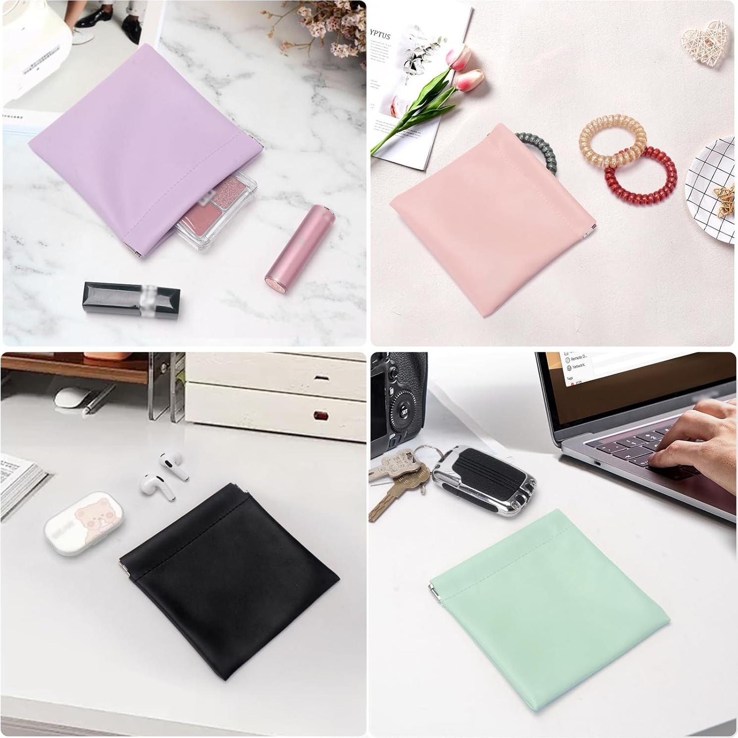 Monedero Organizador de Monedas KKzozs 4 Piezas Impermeable