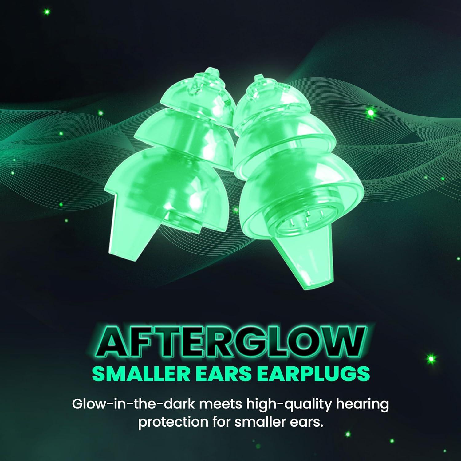 Tapones para Oídos Eargasm Smaller Ears - Brillan en la Oscuridad