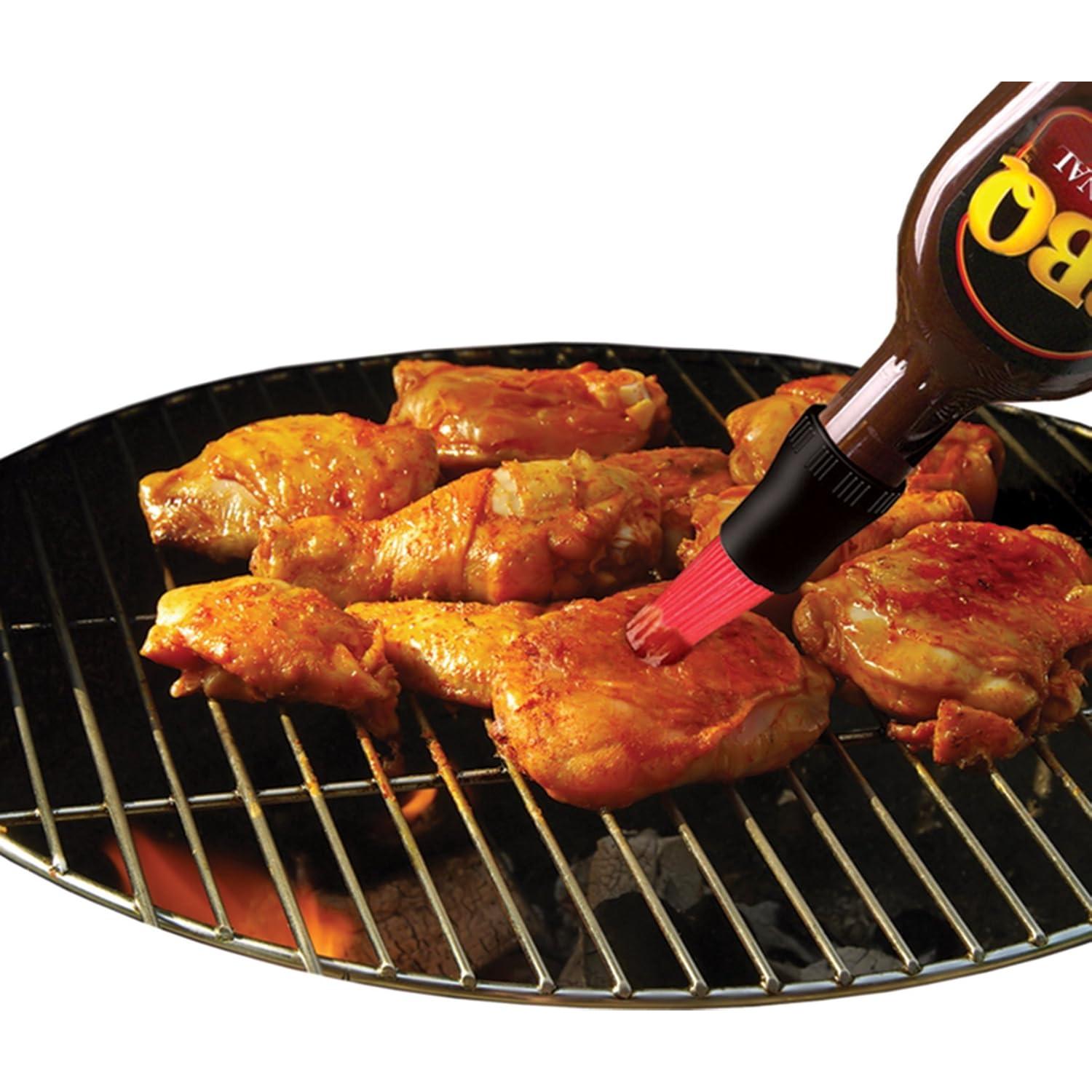 Tapón de Silicona para BBQ Jokari 2-Pack, Negro, 45g