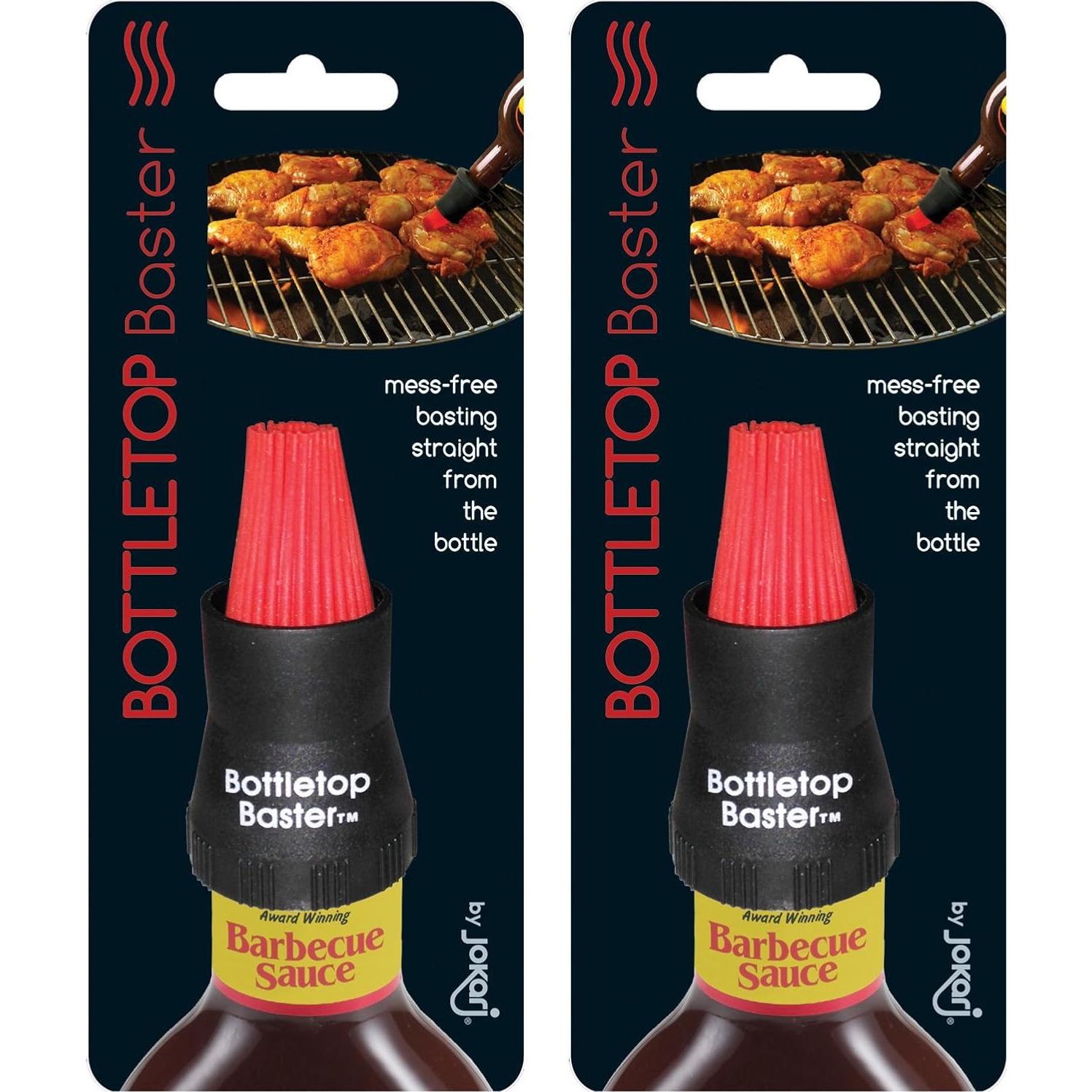 Tapón de Silicona para BBQ Jokari 2-Pack, Negro, 45g
