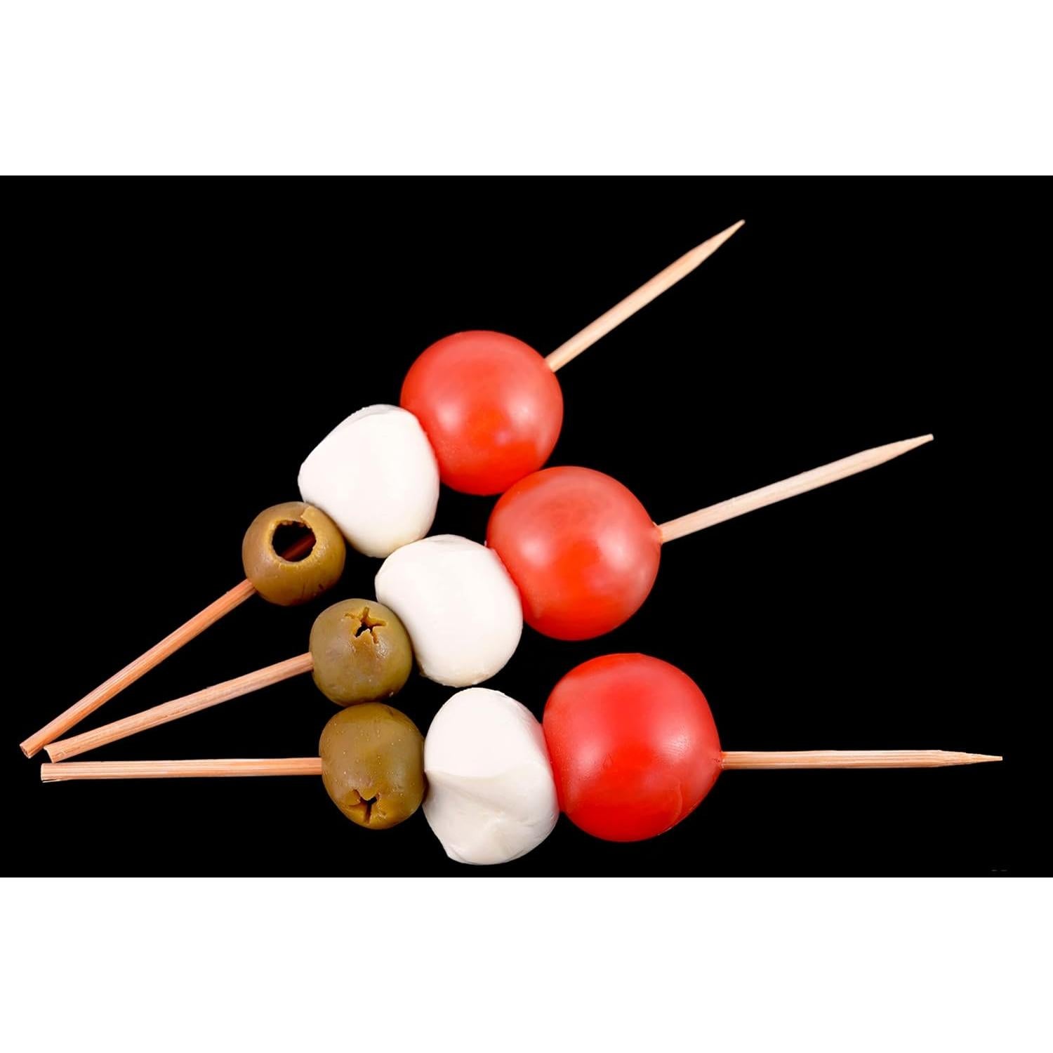 Pinchos de Madera de Bambú KingSeal 10 cm - 1600 Piezas