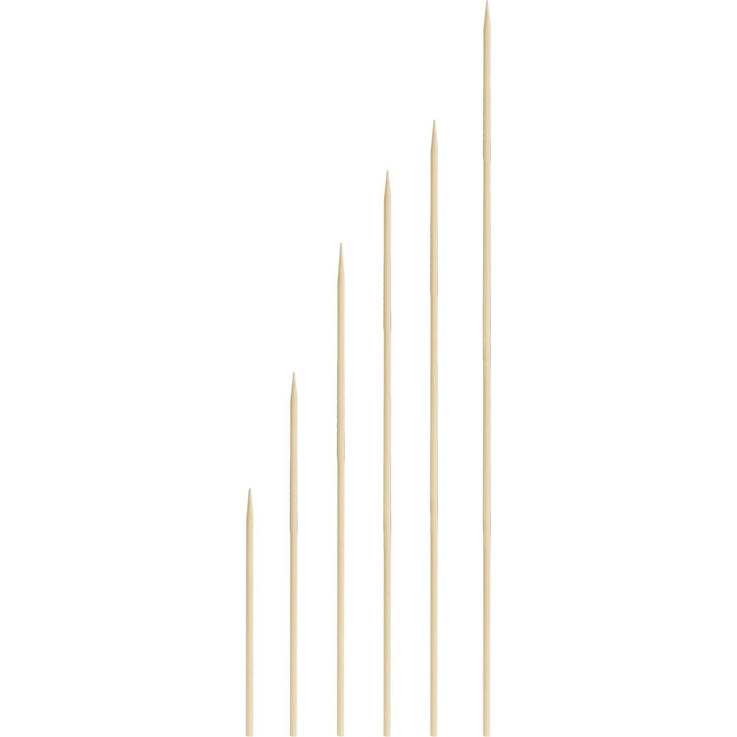 Pinchos de Madera de Bambú KingSeal 10 cm - 1600 Piezas