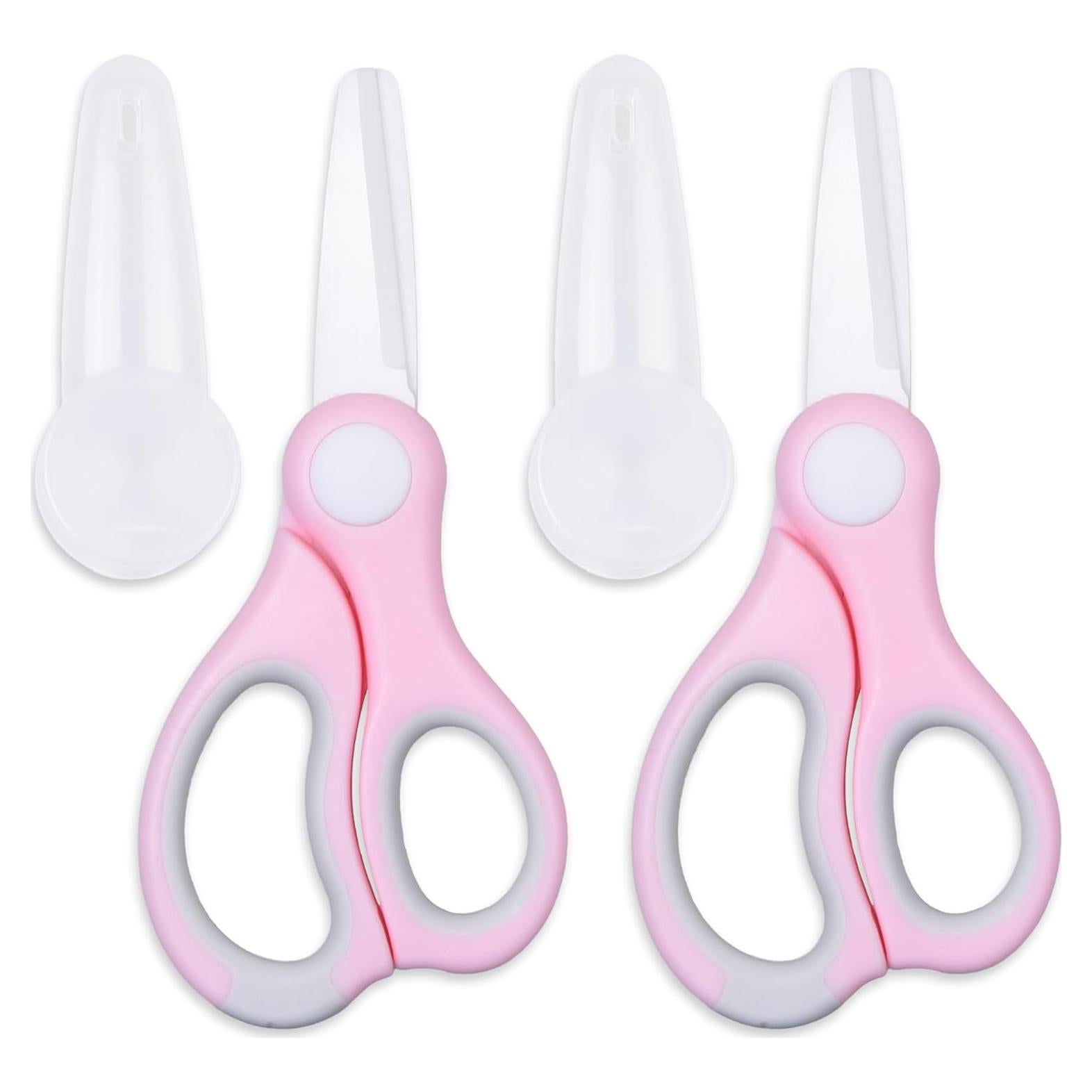 Tijeras de Comida para Bebés Eco-Fused - Cerámica 2 Paquete