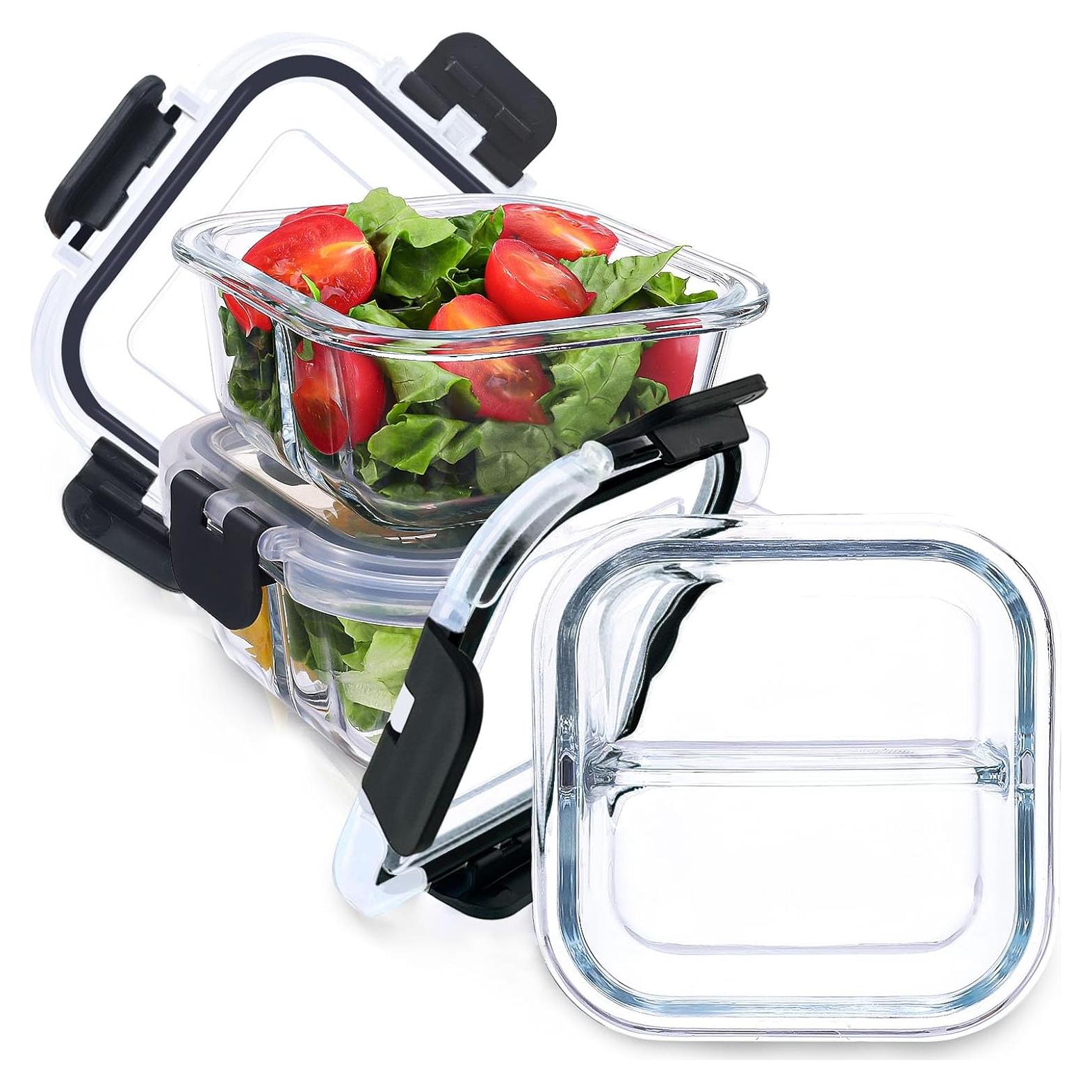 Contenedores de Comida Bariátrica Nafhone, 3 Piezas 1 Taza