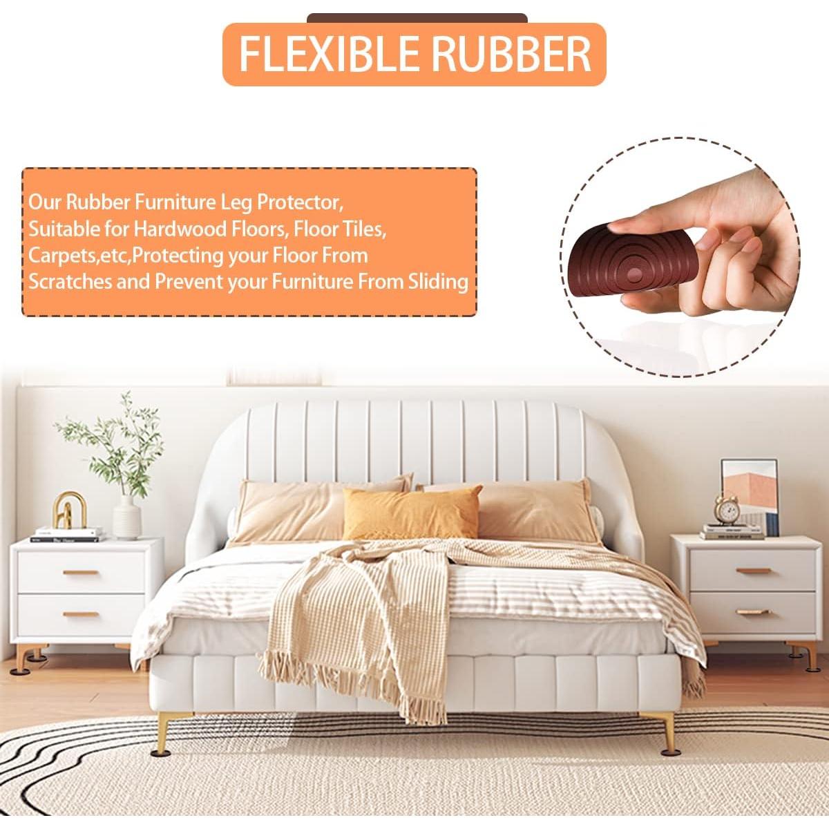 Almohadillas Antideslizantes para Muebles ASZUNE 4Pcs 6.35cm