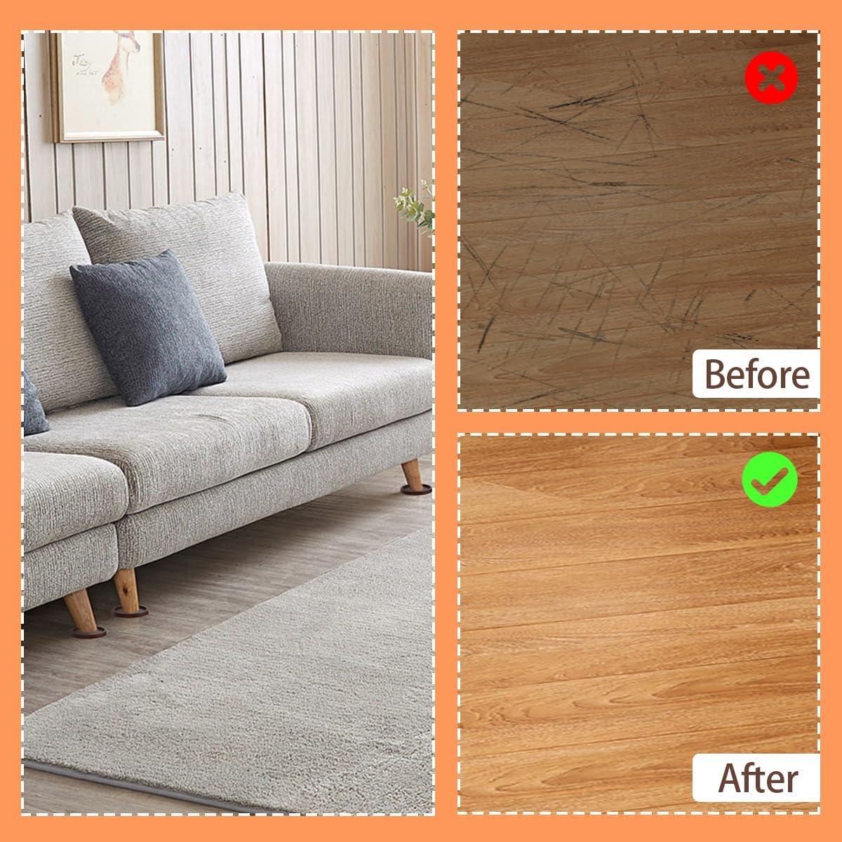 Almohadillas Antideslizantes para Muebles ASZUNE 4Pcs 6.35cm