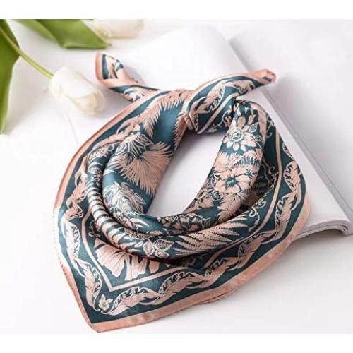 Bufanda de Seda 100% ANDANTINO 21x21 cm Diseño Moderno