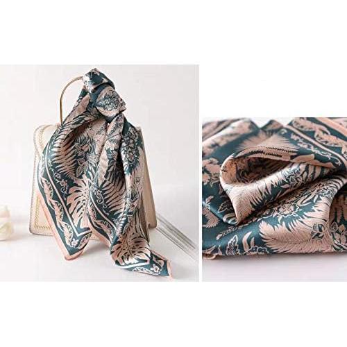 Bufanda de Seda 100% ANDANTINO 21x21 cm Diseño Moderno