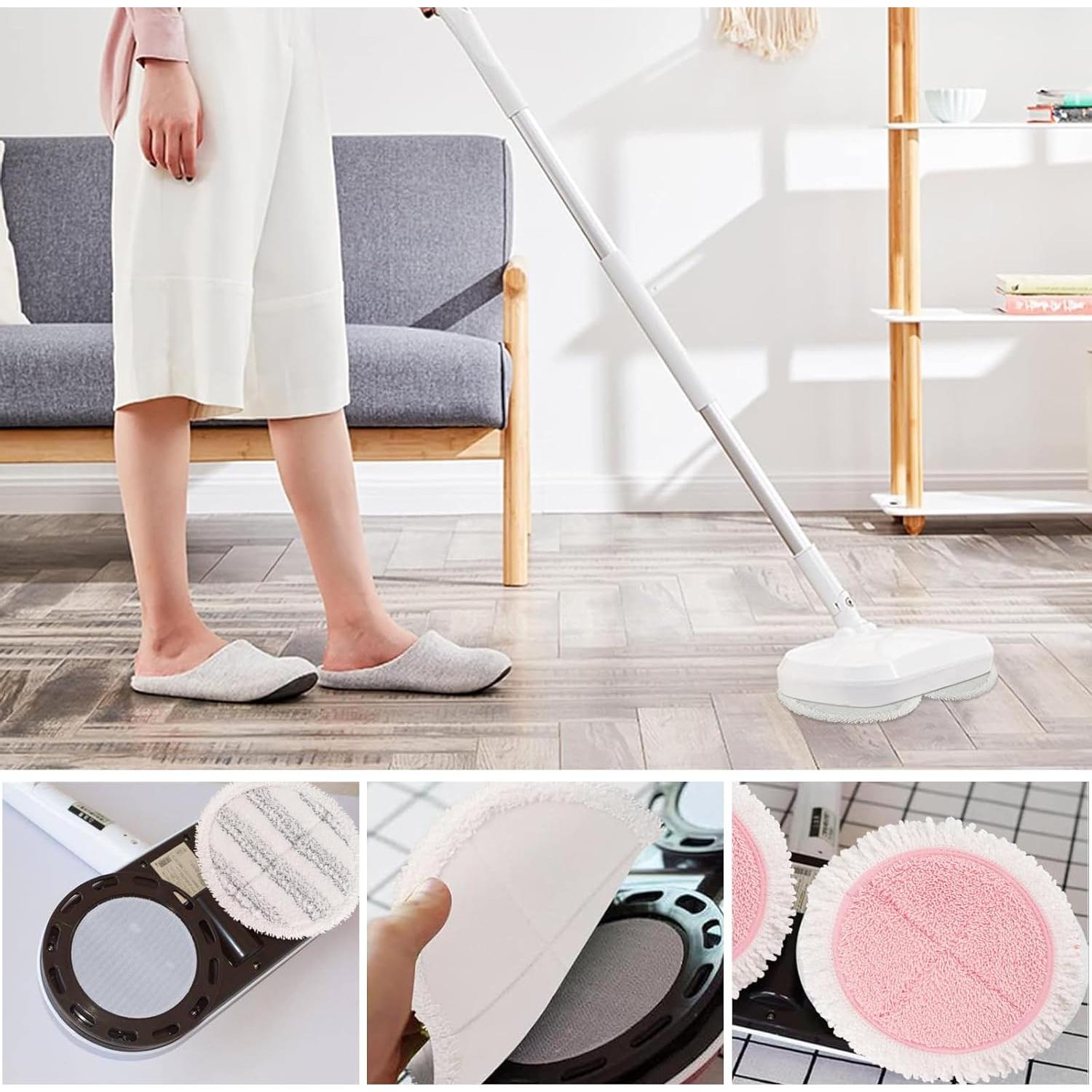 Almohadillas de Mopa Eléctrica GreeSuit 16 cm - 4 Paquete