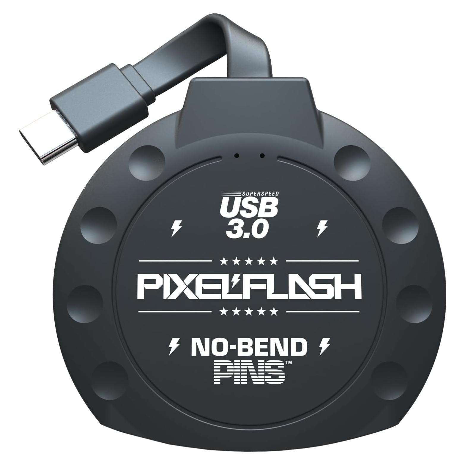 Lector de Tarjetas CF PixelFlash USB-C Negro 5GB/s UDMA-7