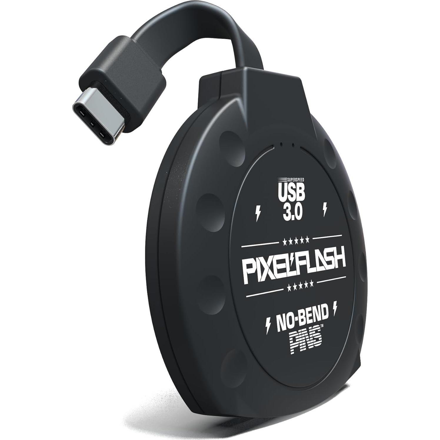 Lector de Tarjetas CF PixelFlash USB-C Negro 5GB/s UDMA-7