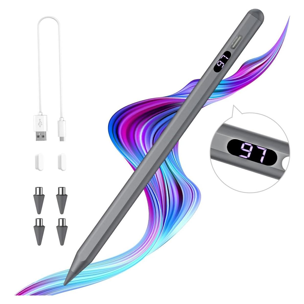 Lápiz Estilográfico TiMOVO para Pantallas Táctiles - Gris