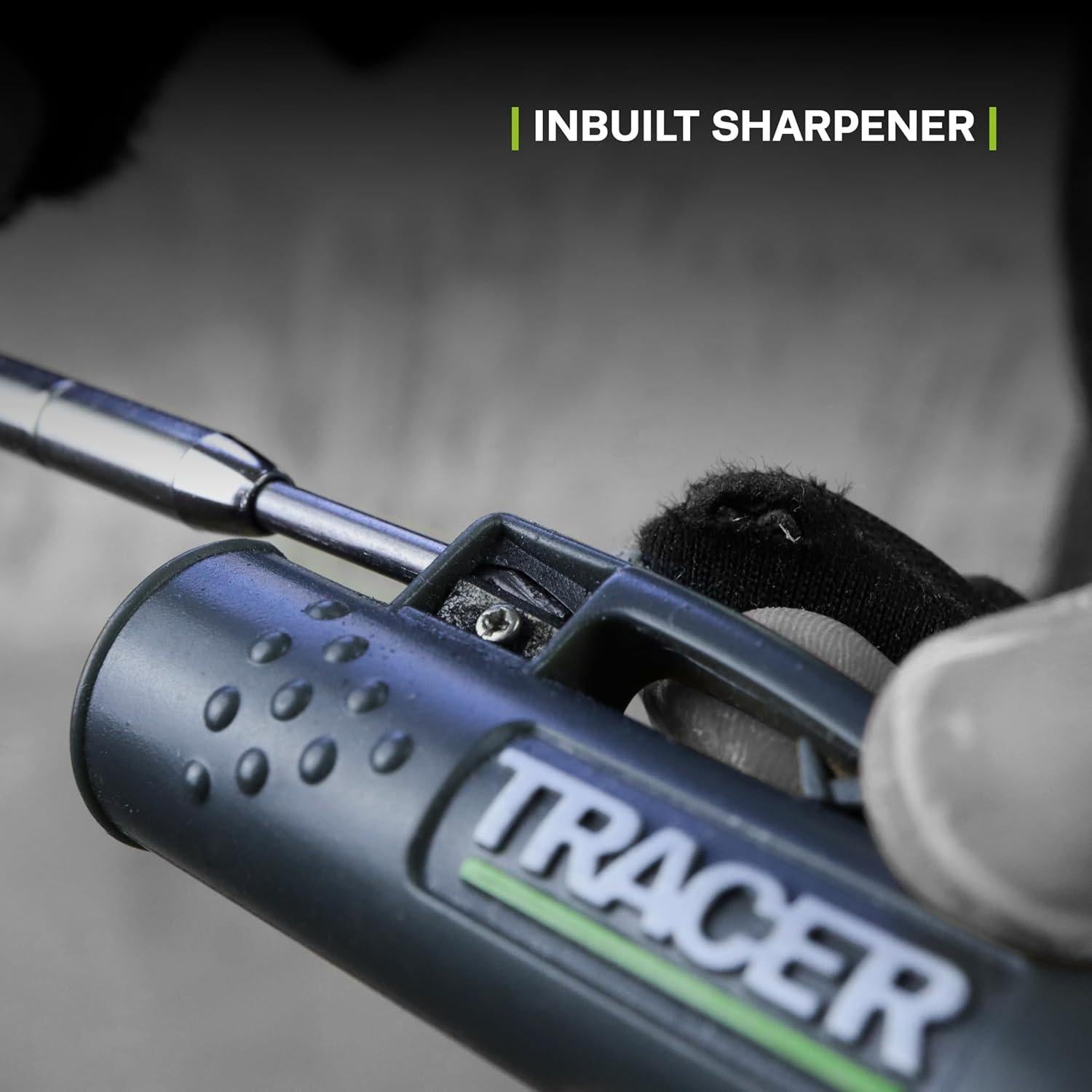 Lápiz de Carpintero Tracer Deep Hole 2B Extensible con Sacapuntas