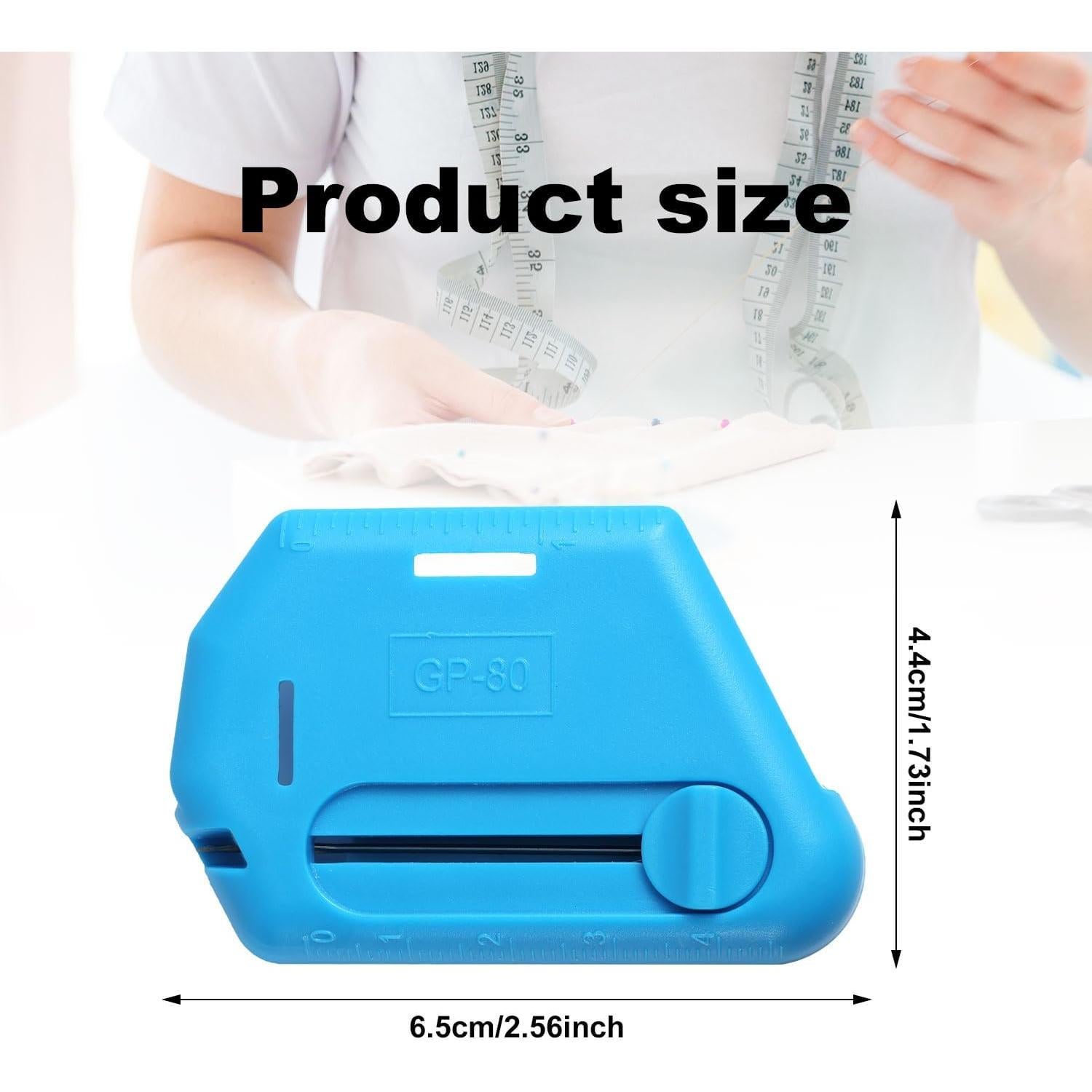 Guía de Costura Magnética Ajustable 2-en-1 BOXOB Azul