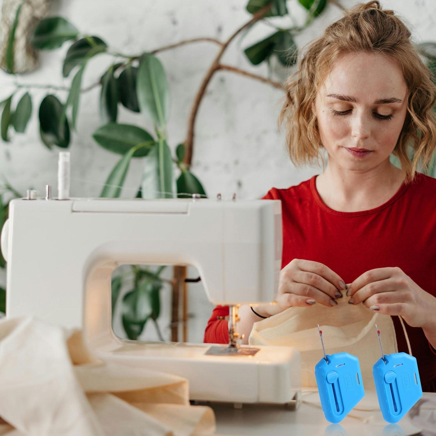 Guía de Costura Magnética Ajustable 2-en-1 BOXOB Azul