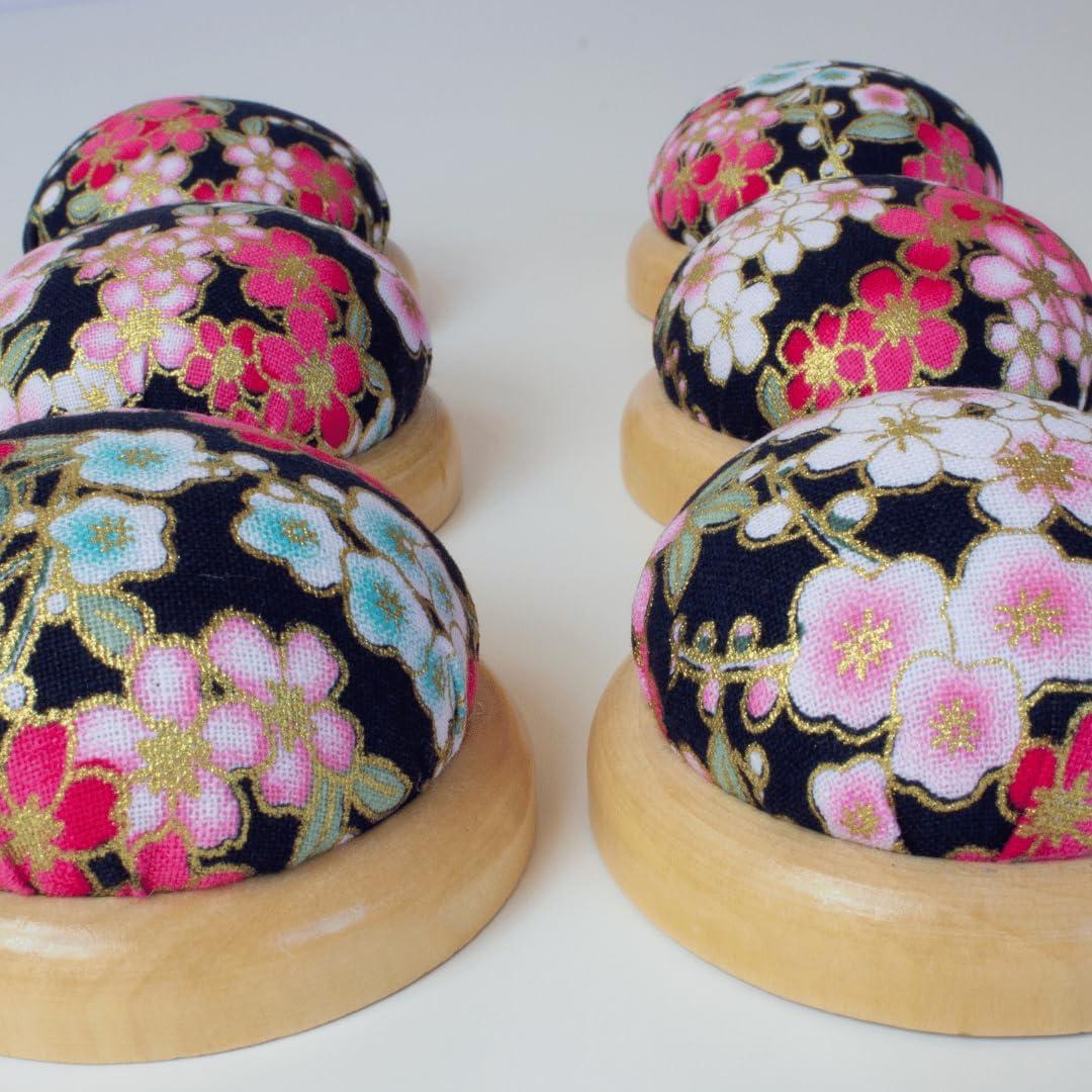 Almohadilla para Alfileres Fair Goods con Base de Madera 6.35cm