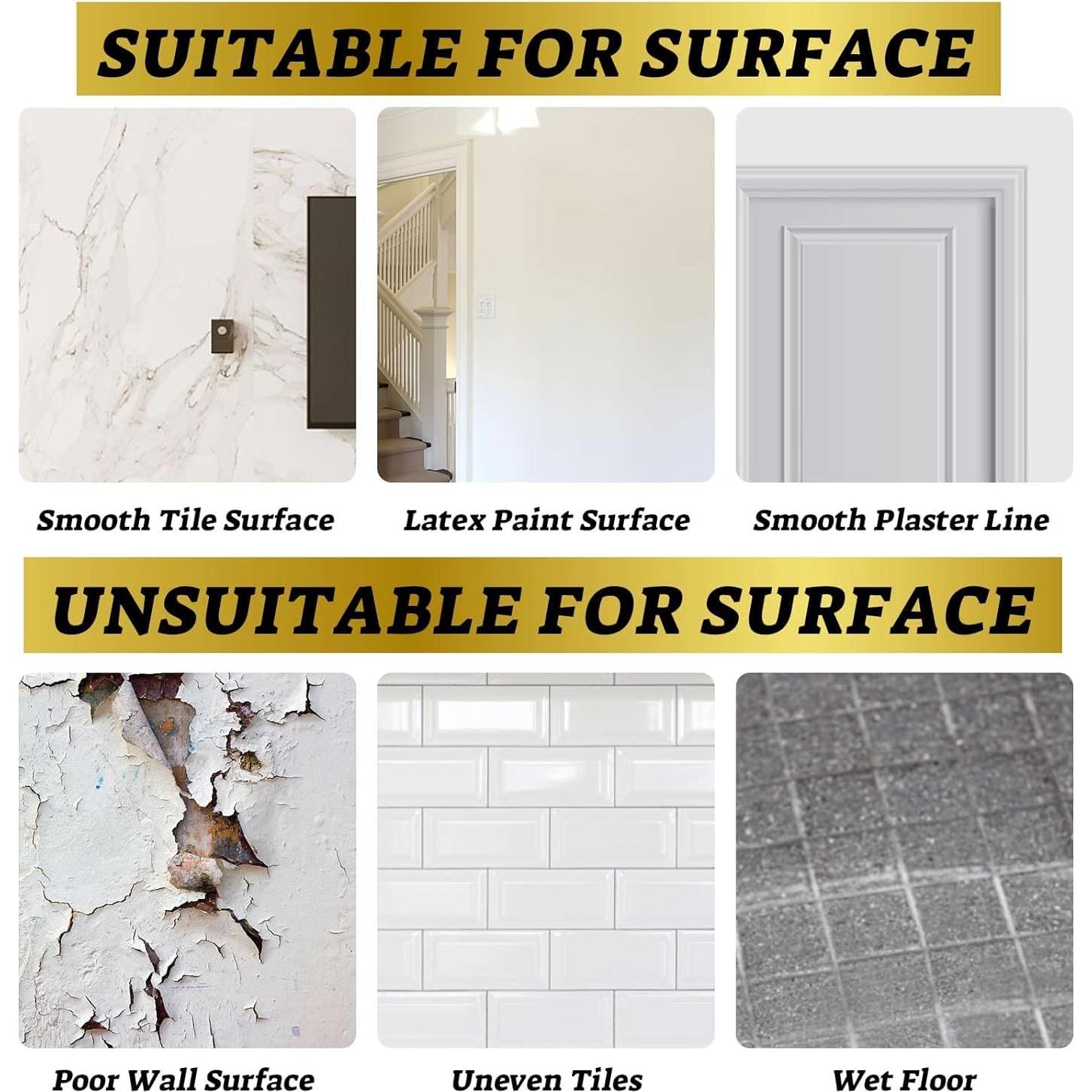 Cinta Washi Dorada HFKPJRT - 14 Rollos 1.27 cm x 25.15 m