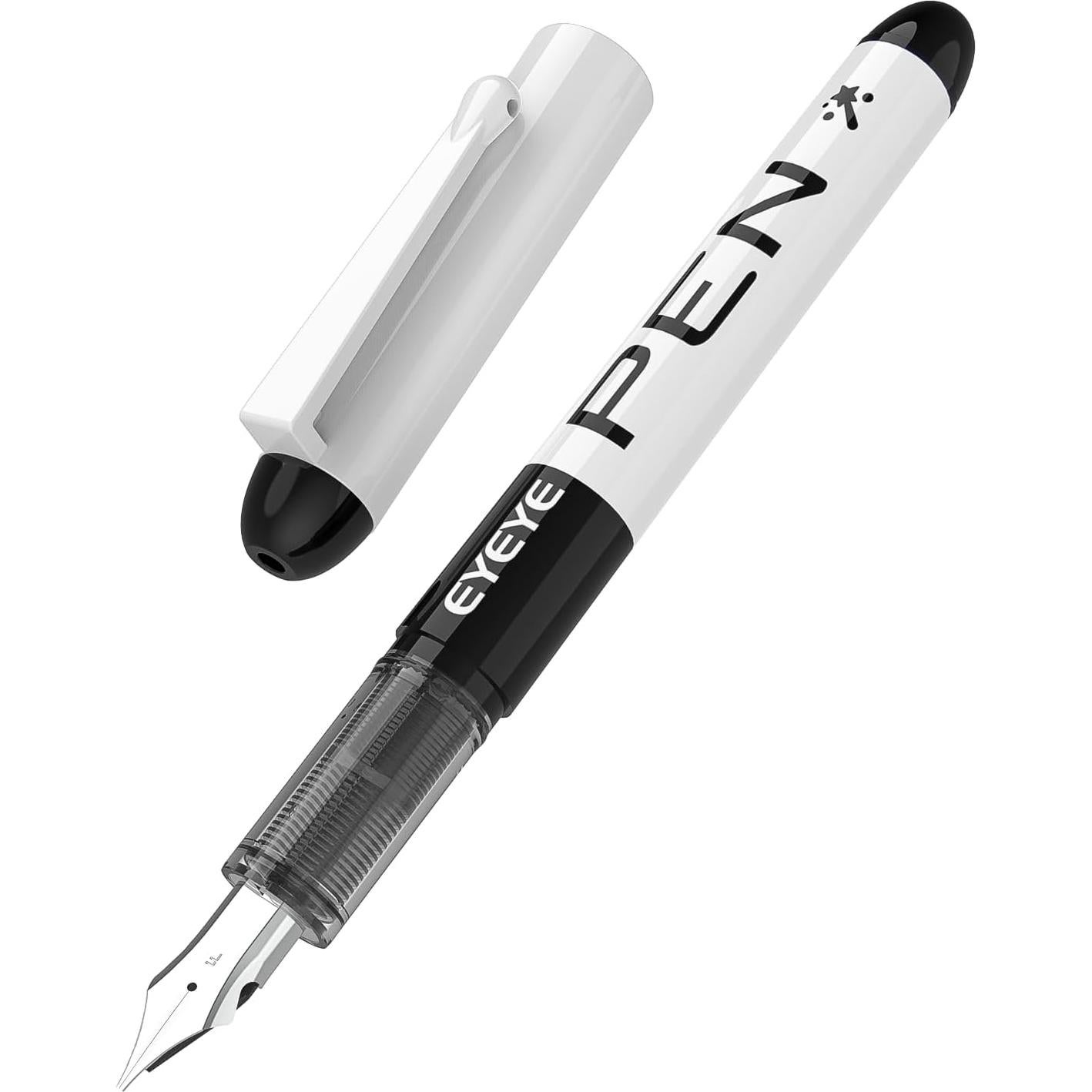 Plumas Fuente Desechables EYEYE 8 Colores Punta Fina 0.5mm