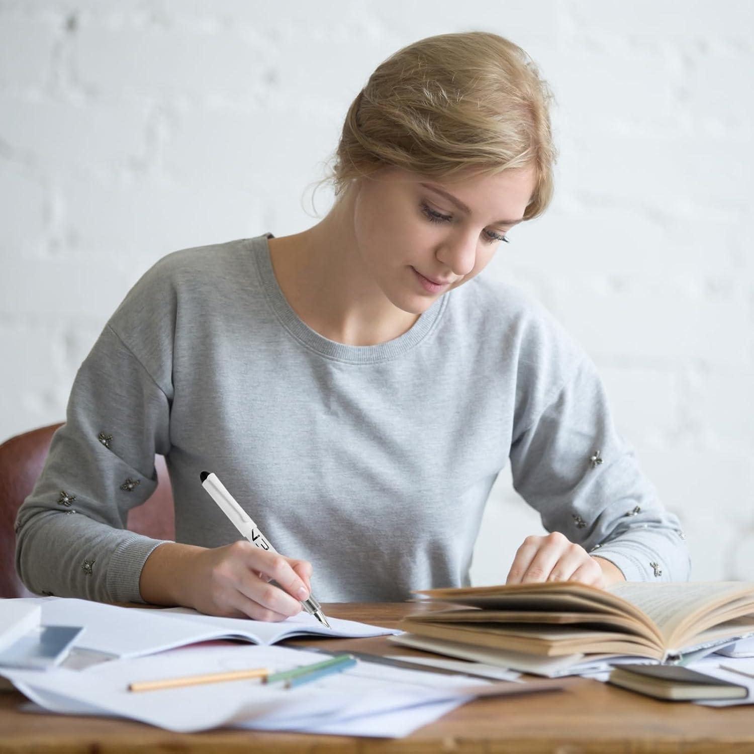 Plumas Fuente Desechables EYEYE 8 Colores Punta Fina 0.5mm