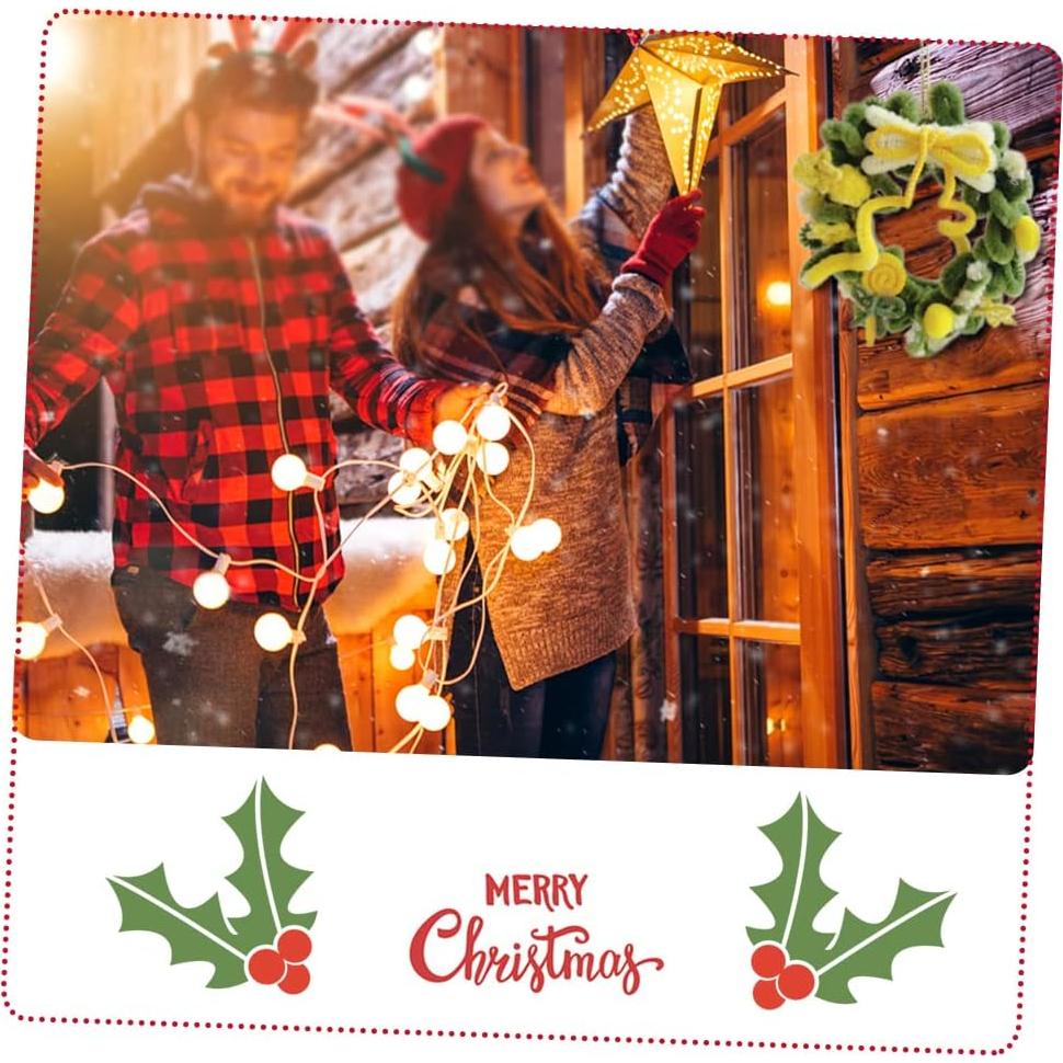 Set de 150 Limpiadores de Tubos Chenille Negros Iuuidu