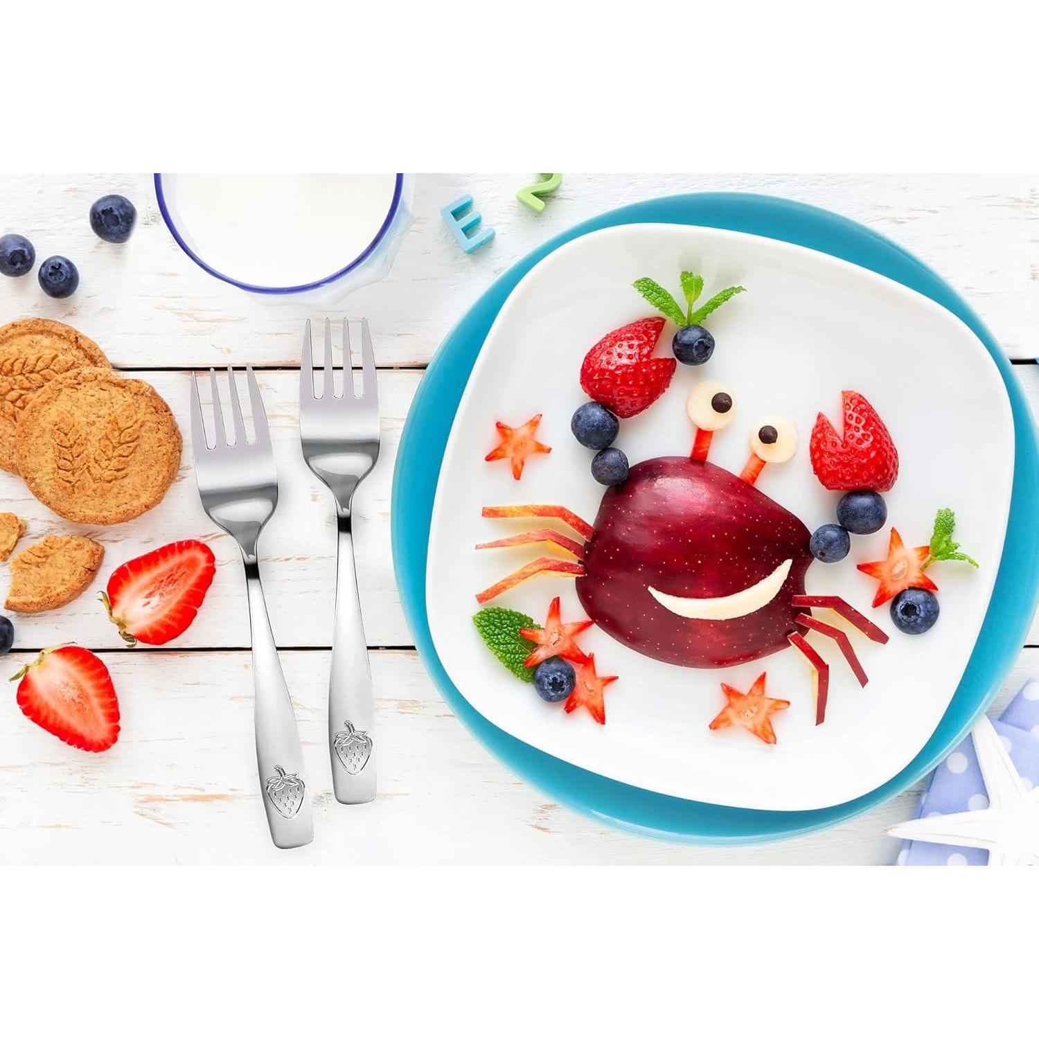 Set de 9 Tenedores de Acero Inoxidable CHILLOUT LIFE para Niños