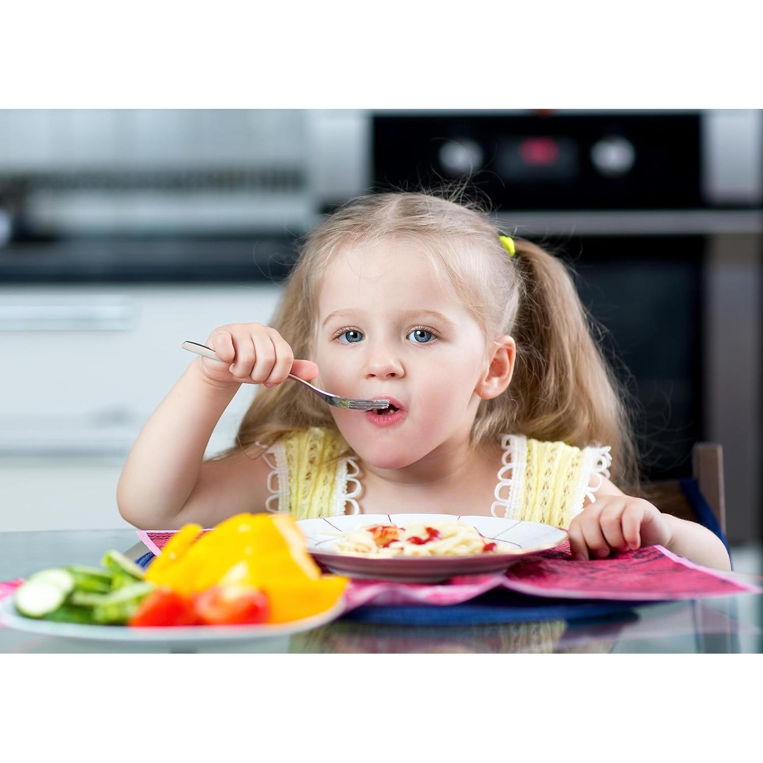 Set de 9 Tenedores de Acero Inoxidable CHILLOUT LIFE para Niños