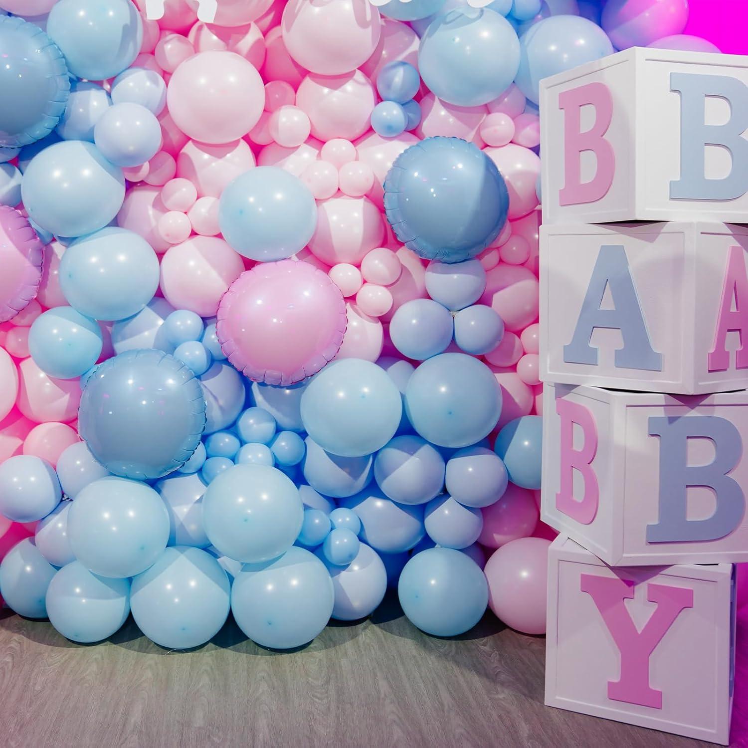 Kit de Globos Rosados RUBFAC 129pcs 5-18cm para Fiestas