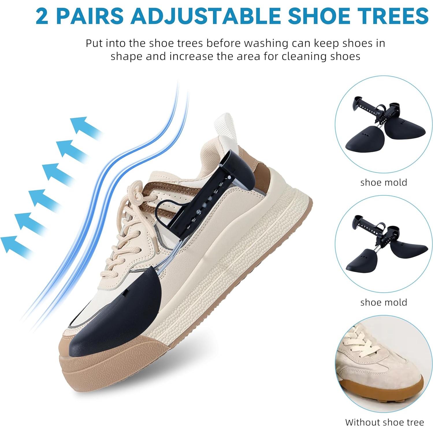 Bolsas de Lavado de Zapatos Limaap - 2 Pcs Microfibra Reutilizables