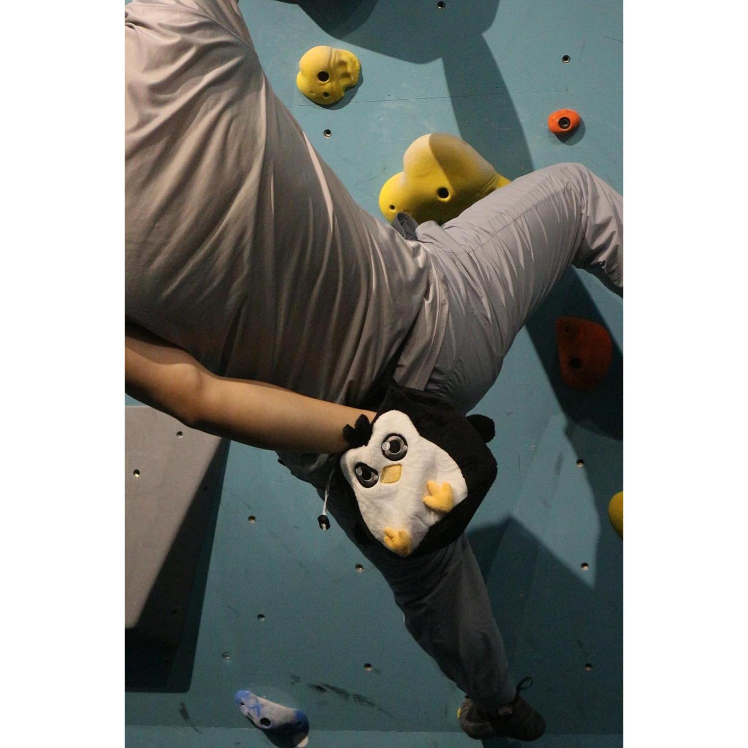 Bolsa de Tiza para Escalada SHIMANY Pingüino con Cinturón