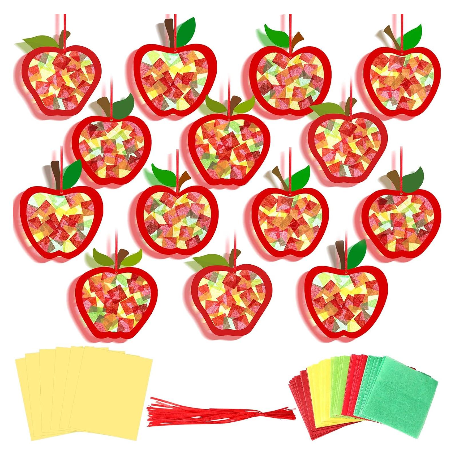 Kit de Manualidades DIY Yaomiao 30 Piezas Atrapa Luz Manzana