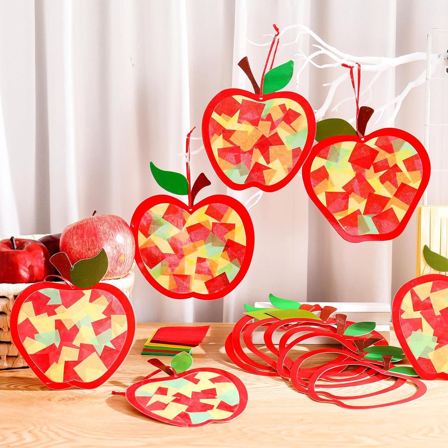 Kit de Manualidades DIY Yaomiao 30 Piezas Atrapa Luz Manzana