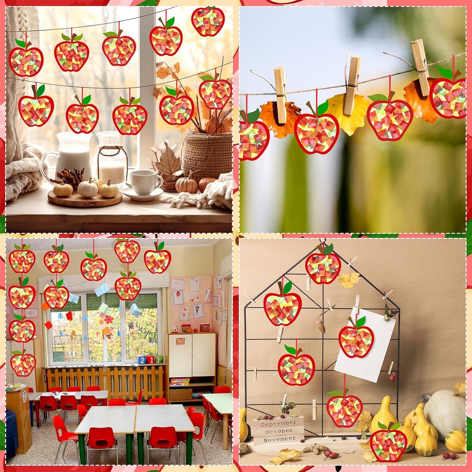 Kit de Manualidades DIY Yaomiao 30 Piezas Atrapa Luz Manzana