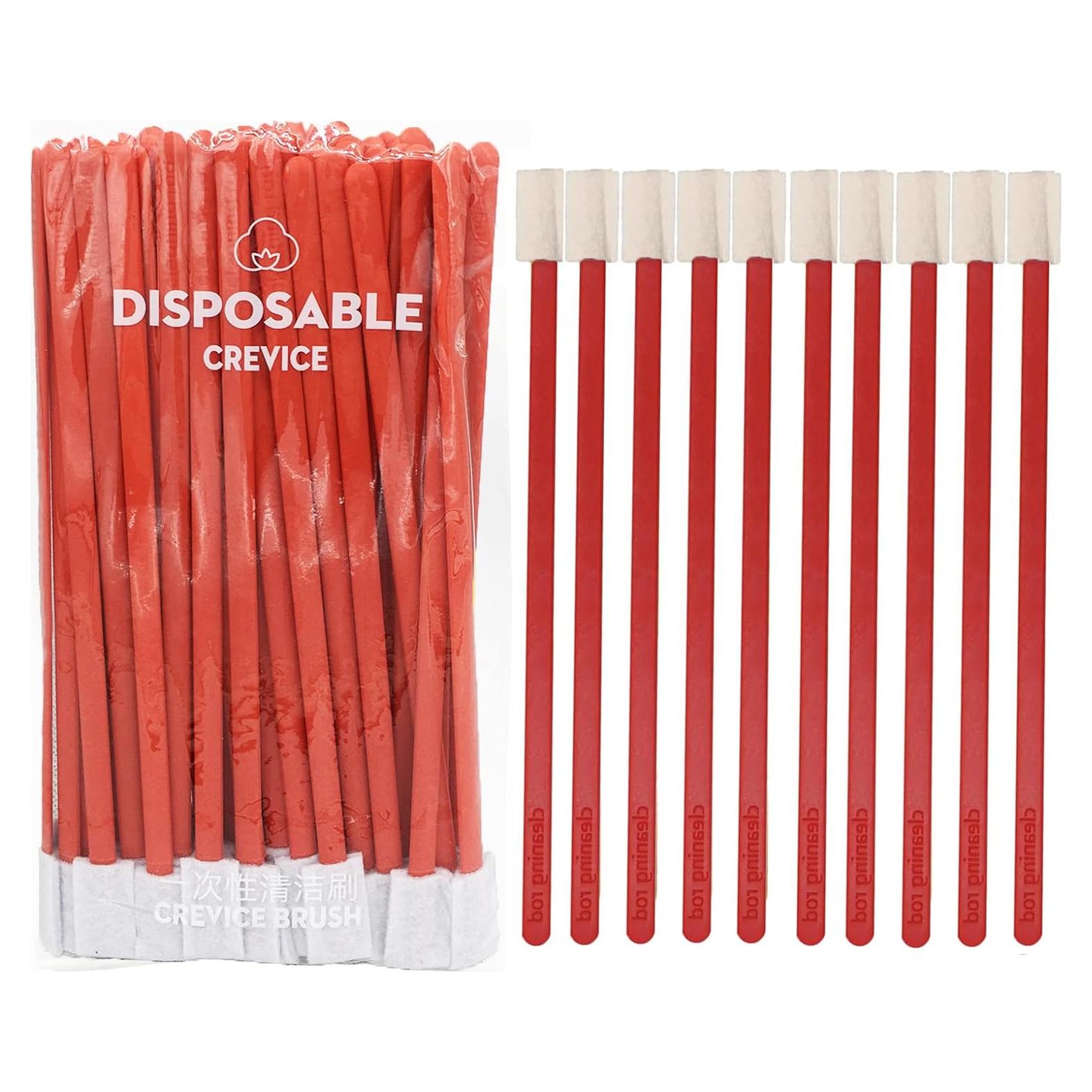 Kit de 50 Cepillos Desechables SigridZ para Limpieza de Ranuras