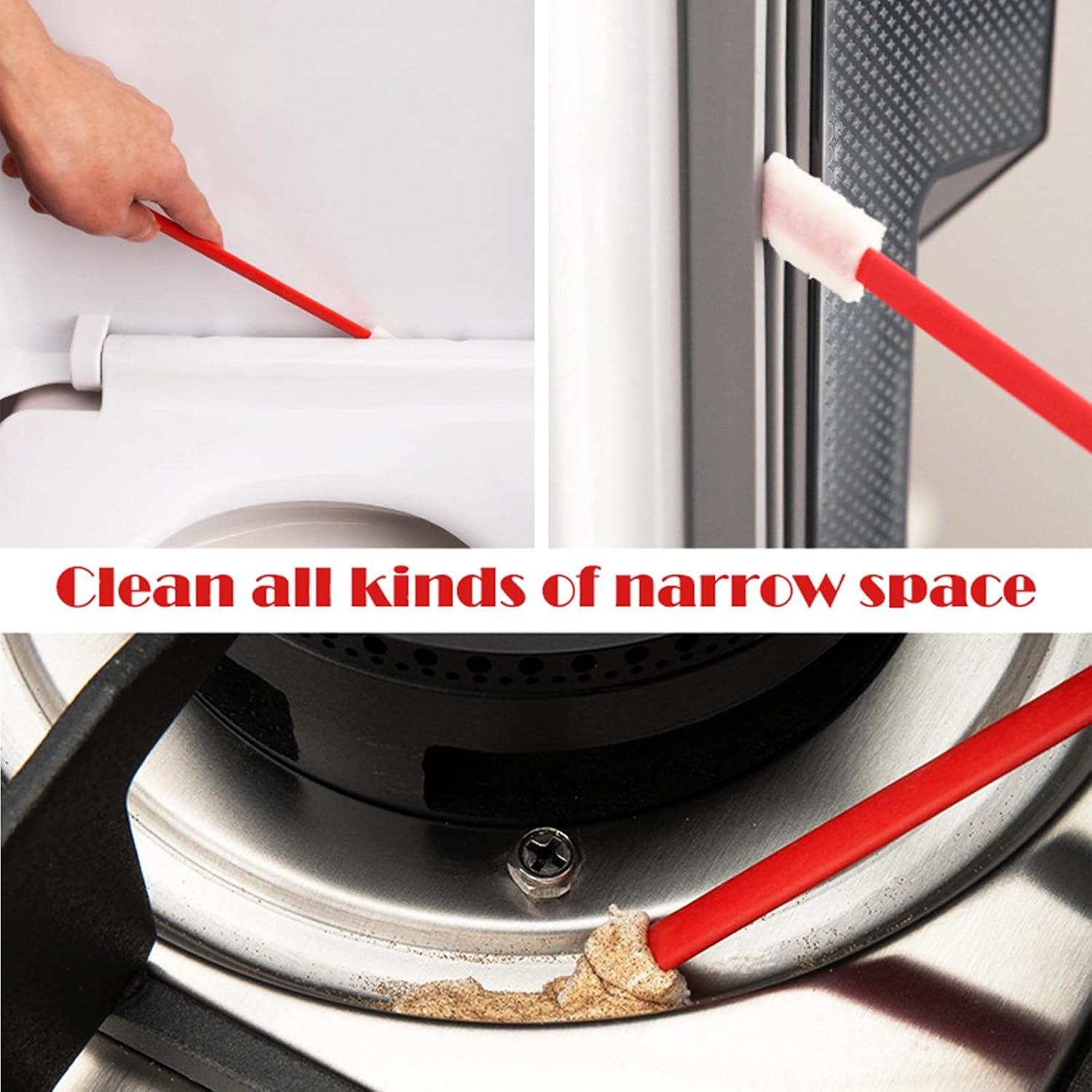 Kit de 50 Cepillos Desechables SigridZ para Limpieza de Ranuras