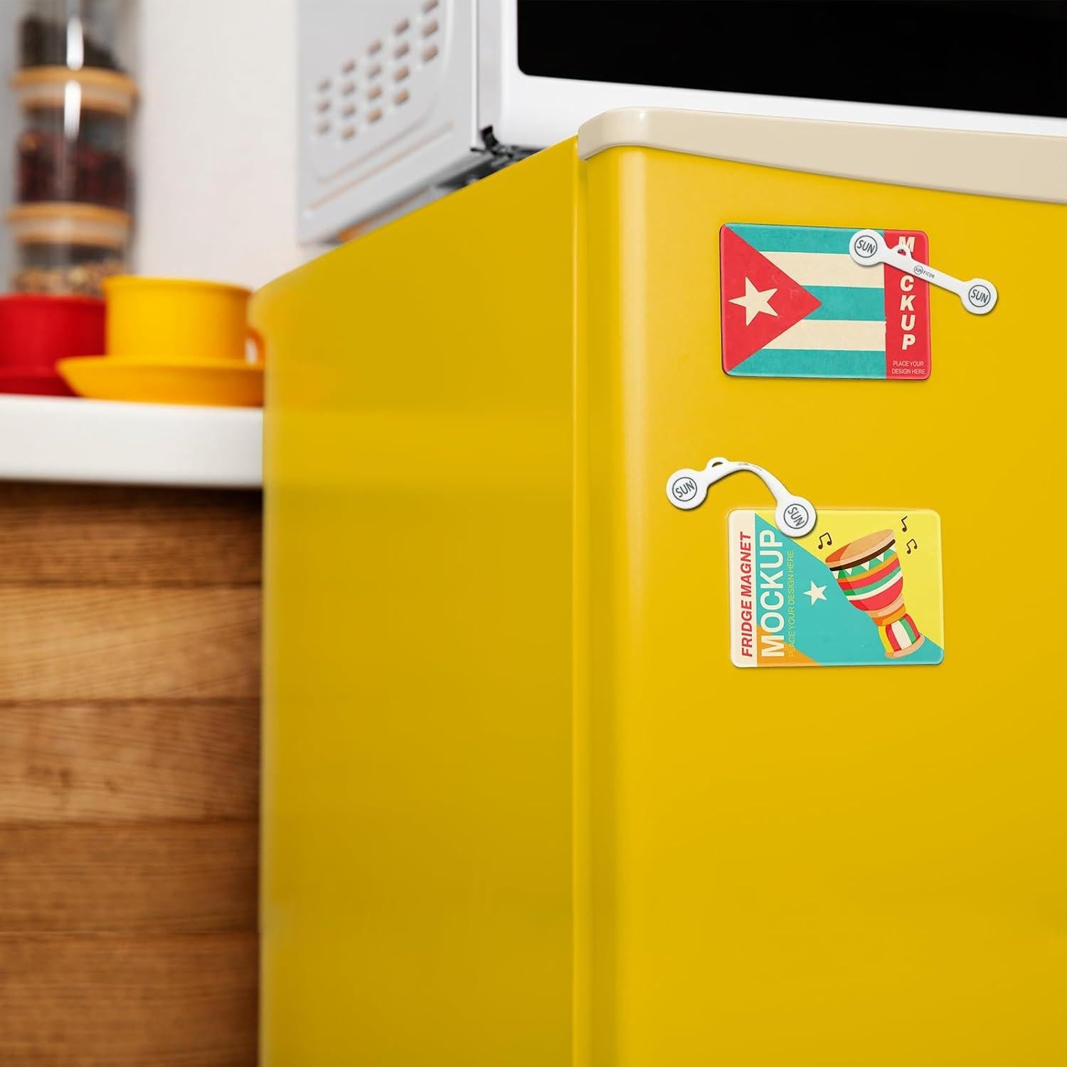 Clips Magnéticos para Cables SUNFICON - Paquete de 5 Blancos