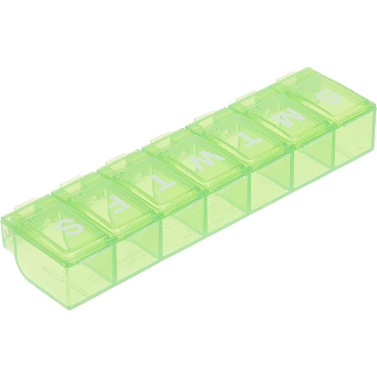 EZY DOSE Estuche Organizador de Pastillas Semanal 7 Días