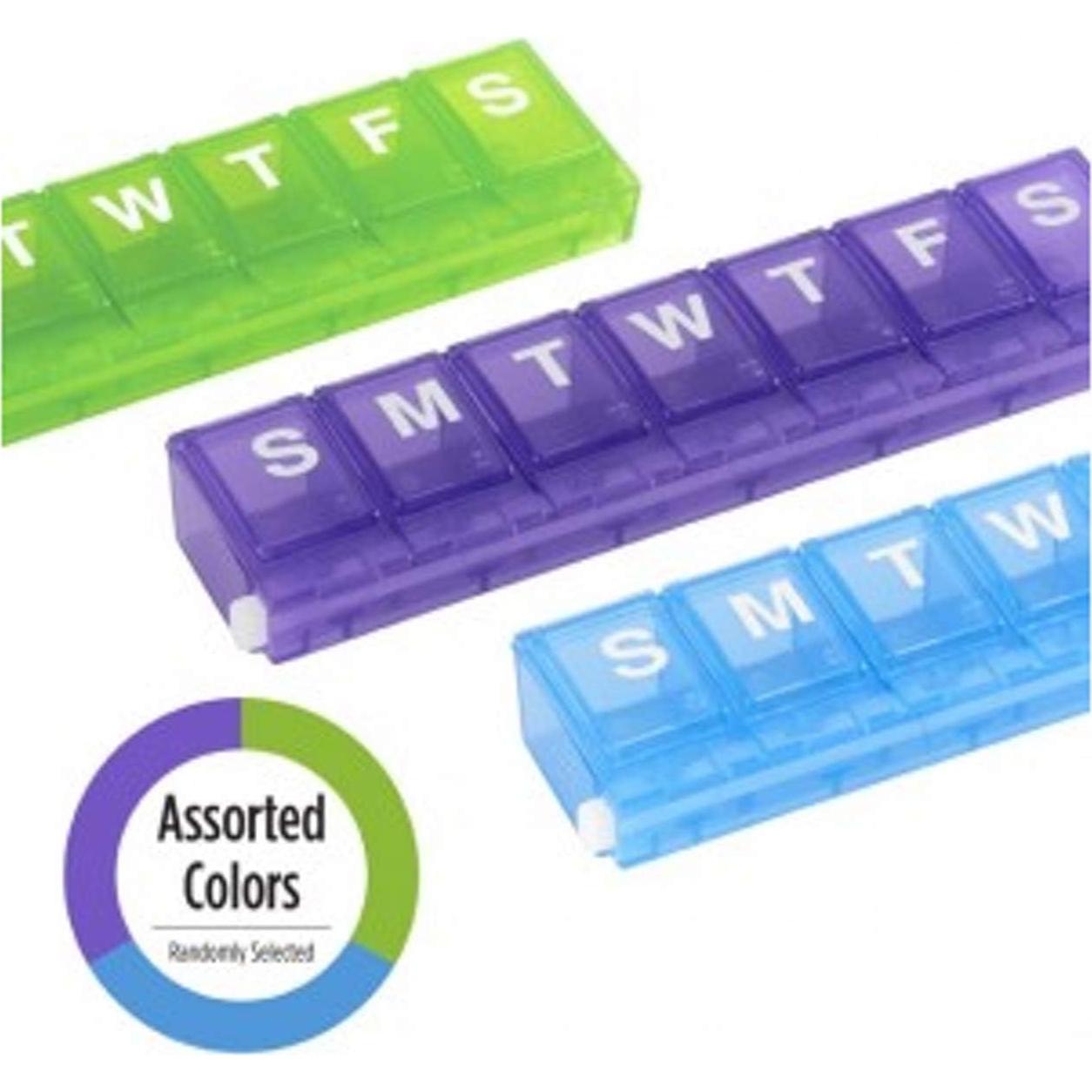 EZY DOSE Estuche Organizador de Pastillas Semanal 7 Días