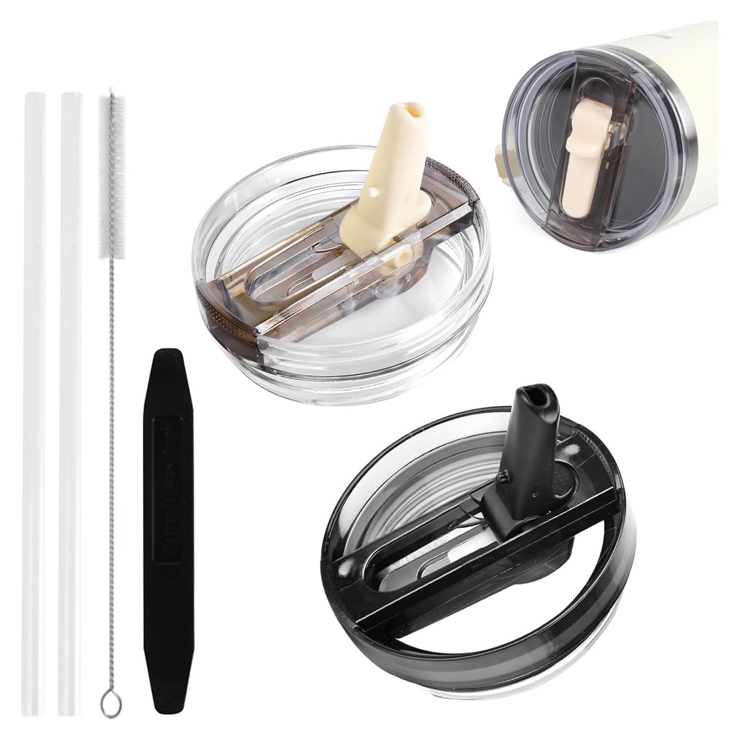 Tapa de vaso de popote AMIVIE 40 oz a prueba de fugas