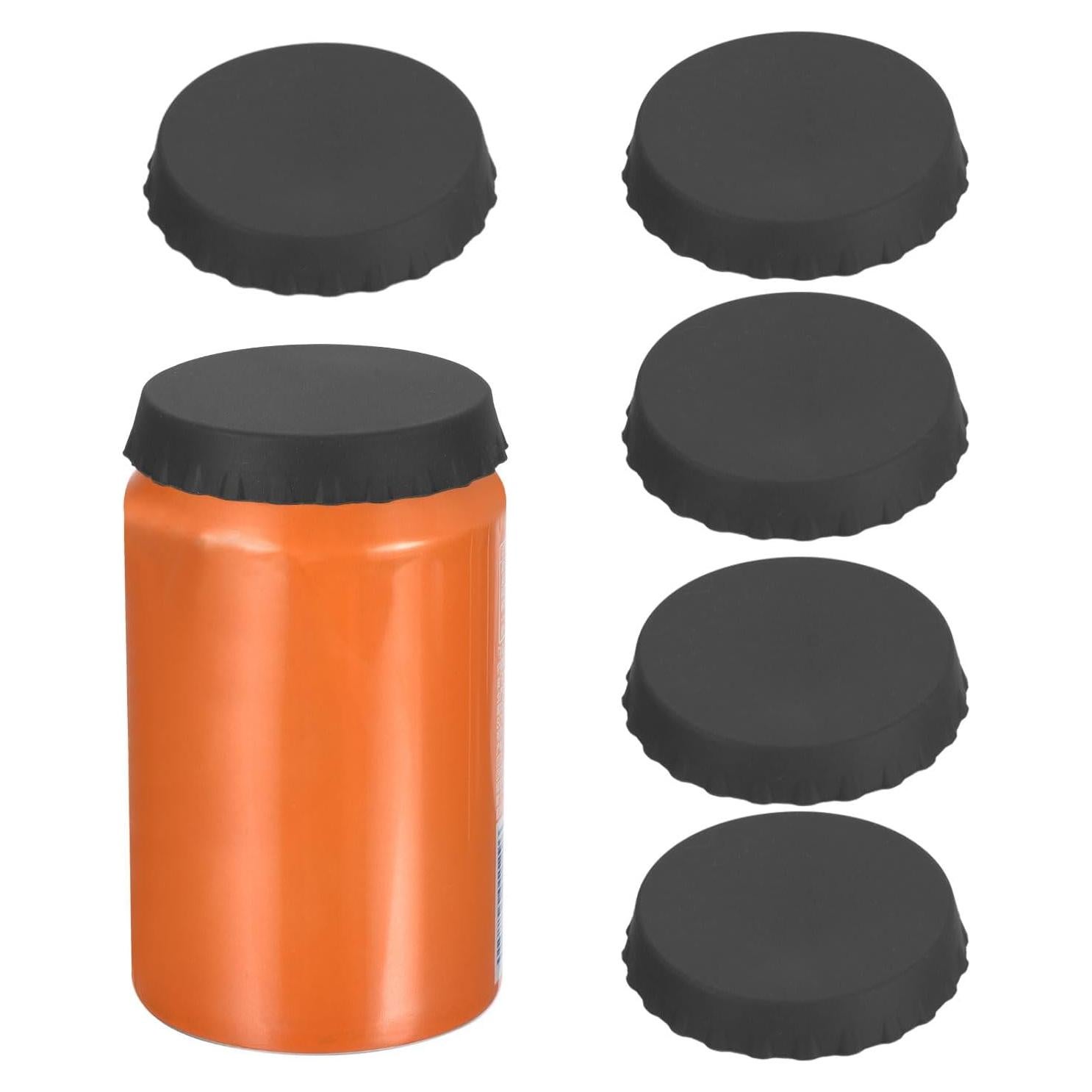 Tapas de Silicona MECCANIXITY 6 Pcs Sello Hermético para Botellas