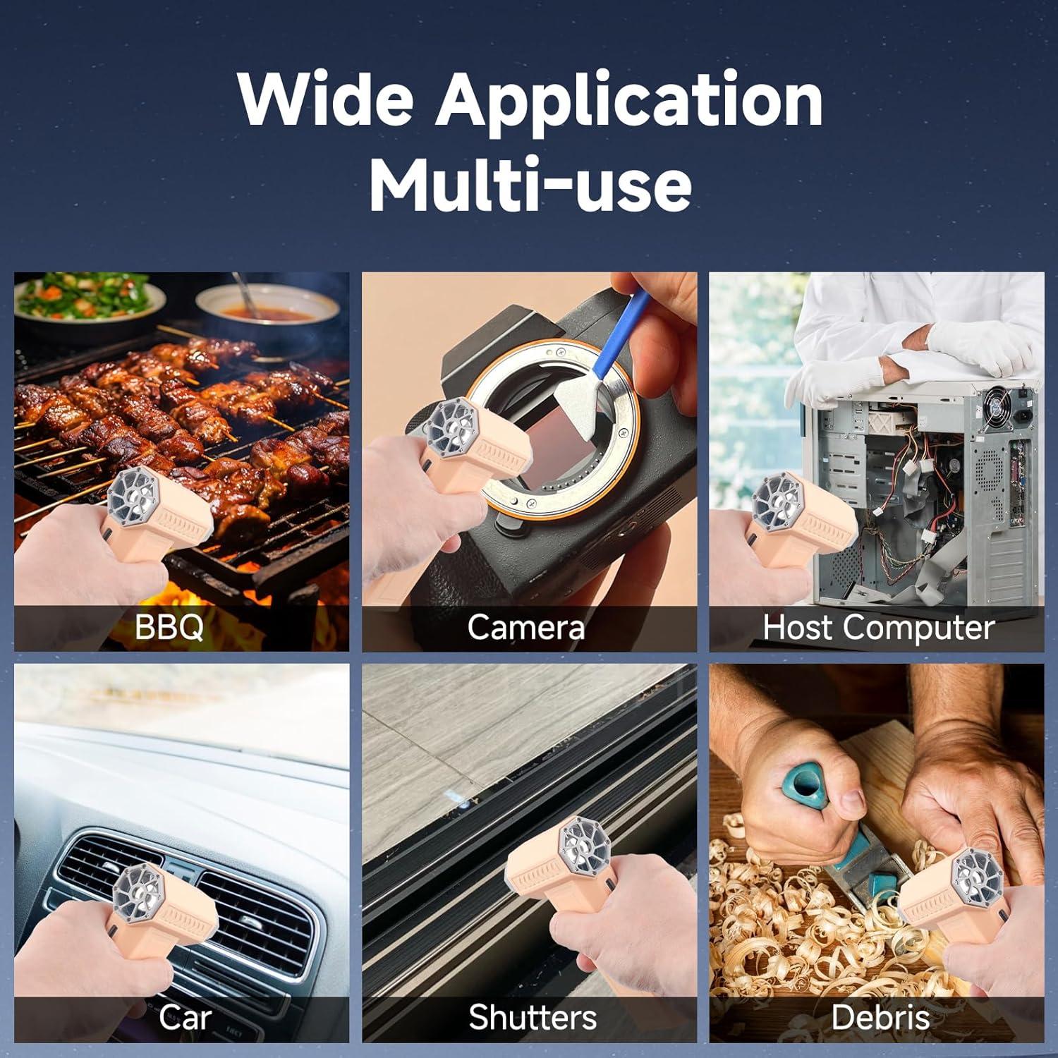 Soplador de Aire VOTTAN VT150000 120000 RPM 3 Velocidades