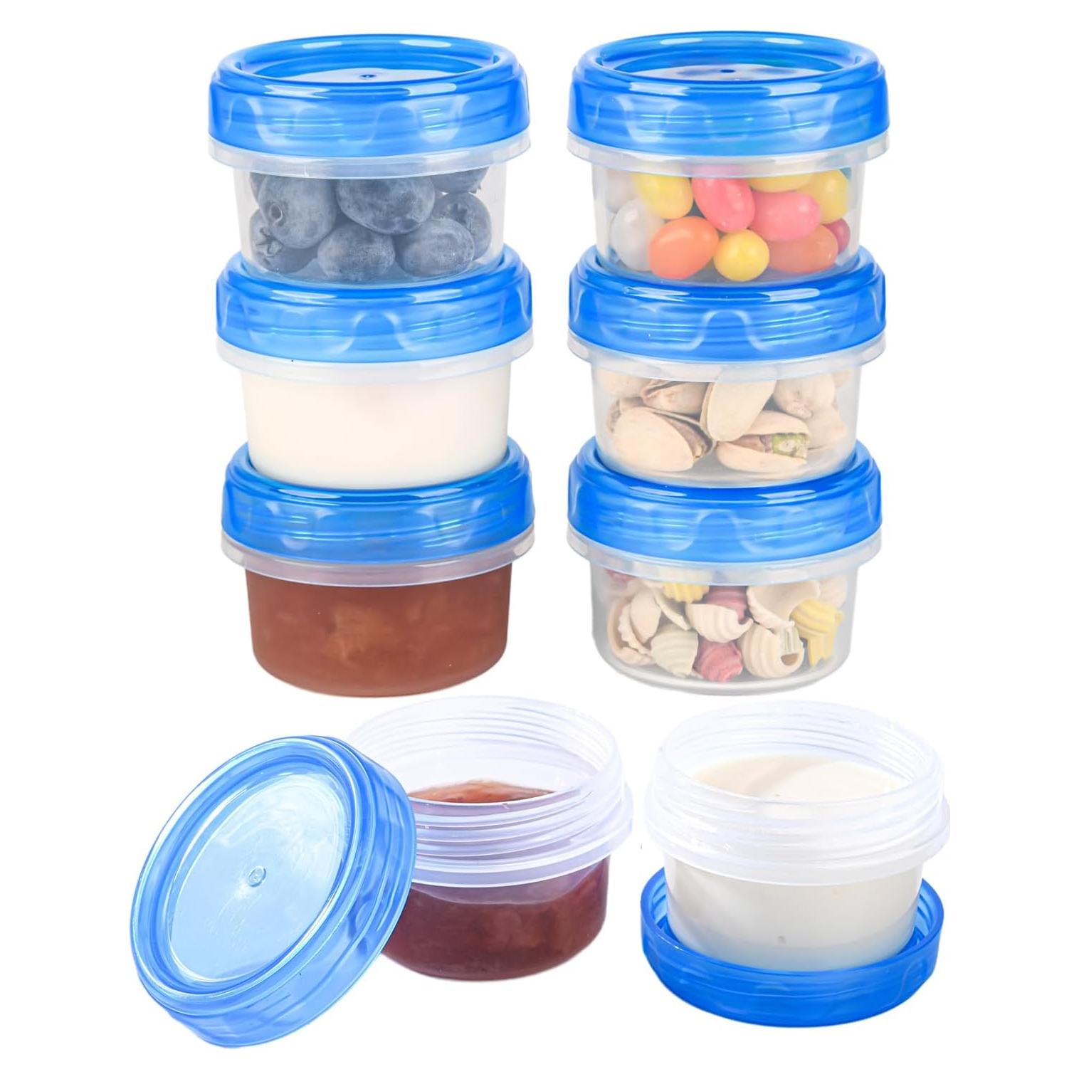 Contenedores de Aderezo Reutilizables Atecare 60 ml - 8 Piezas