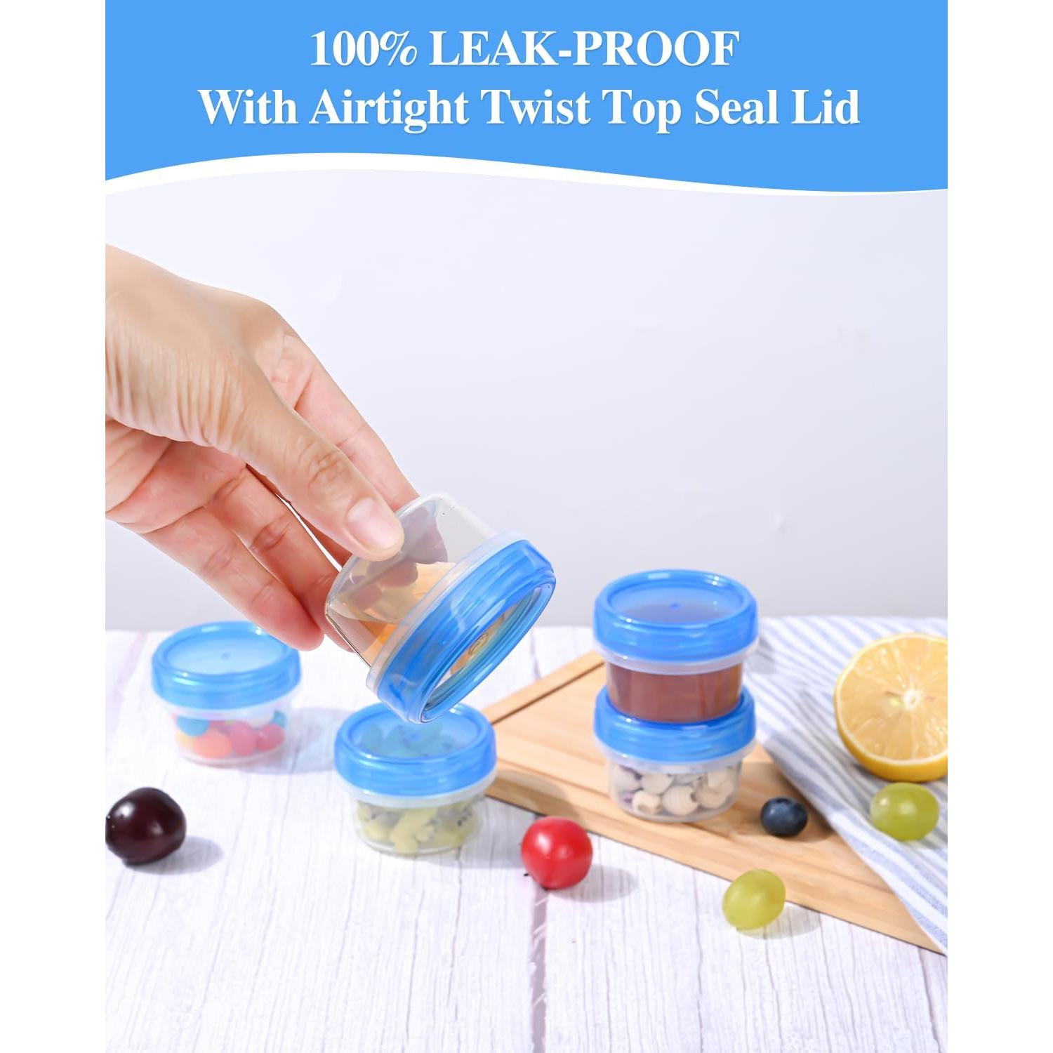 Contenedores de Aderezo Reutilizables Atecare 60 ml - 8 Piezas