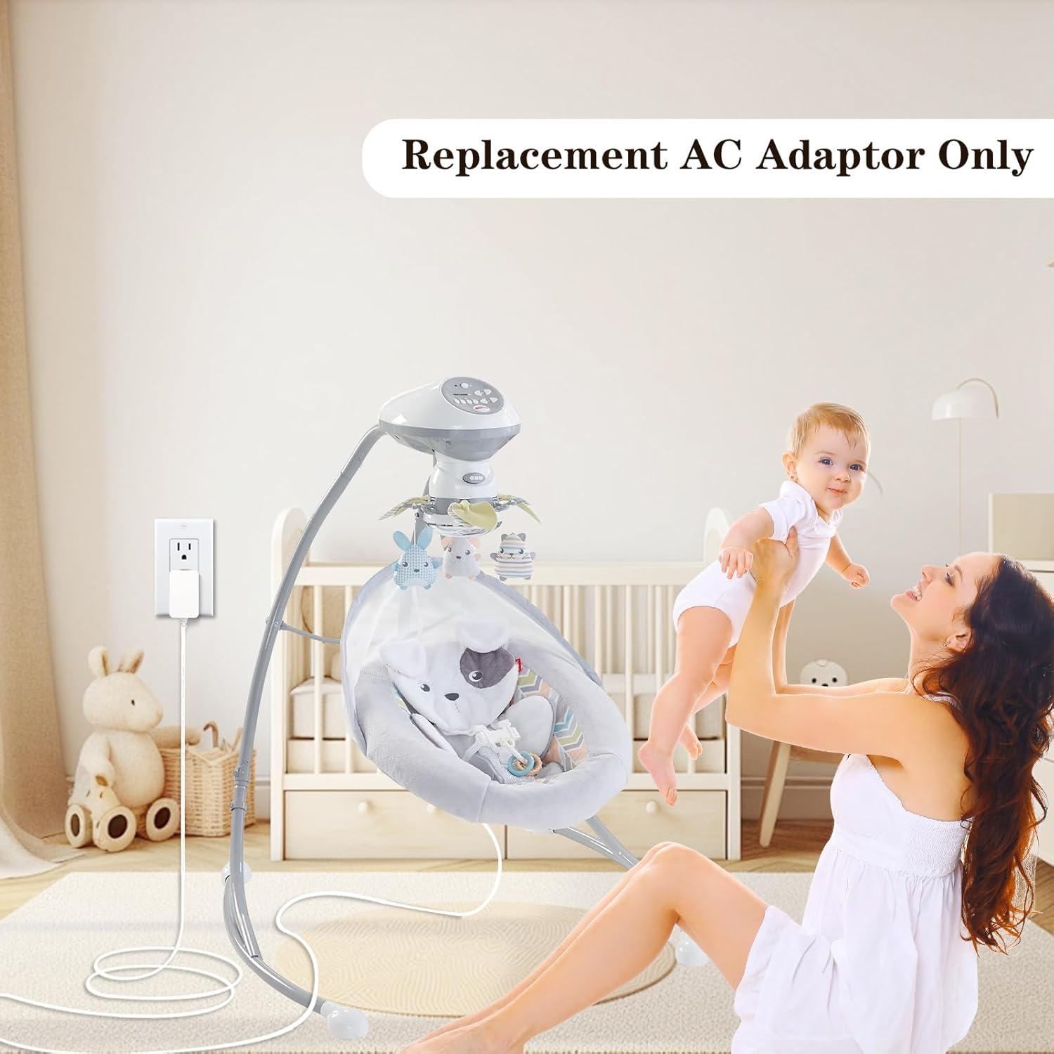 Cable de Alimentación 6V Snugapuppy Fisher Price 2.04m