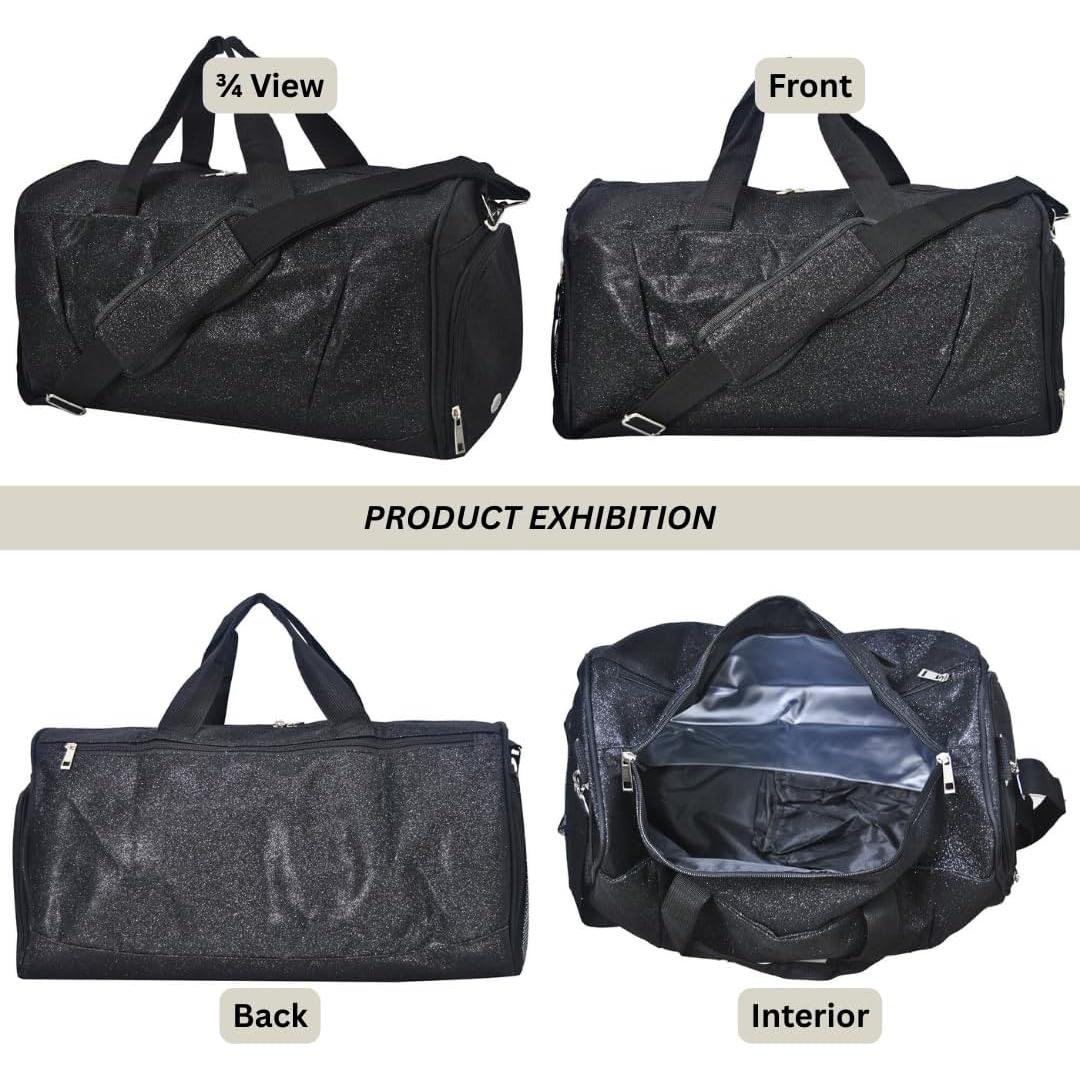 Bolsa de Deporte Brillante NGIL para Mujeres - 43x24x24 cm