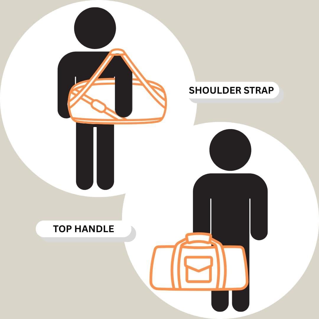 Bolsa de Deporte Brillante NGIL para Mujeres - 43x24x24 cm